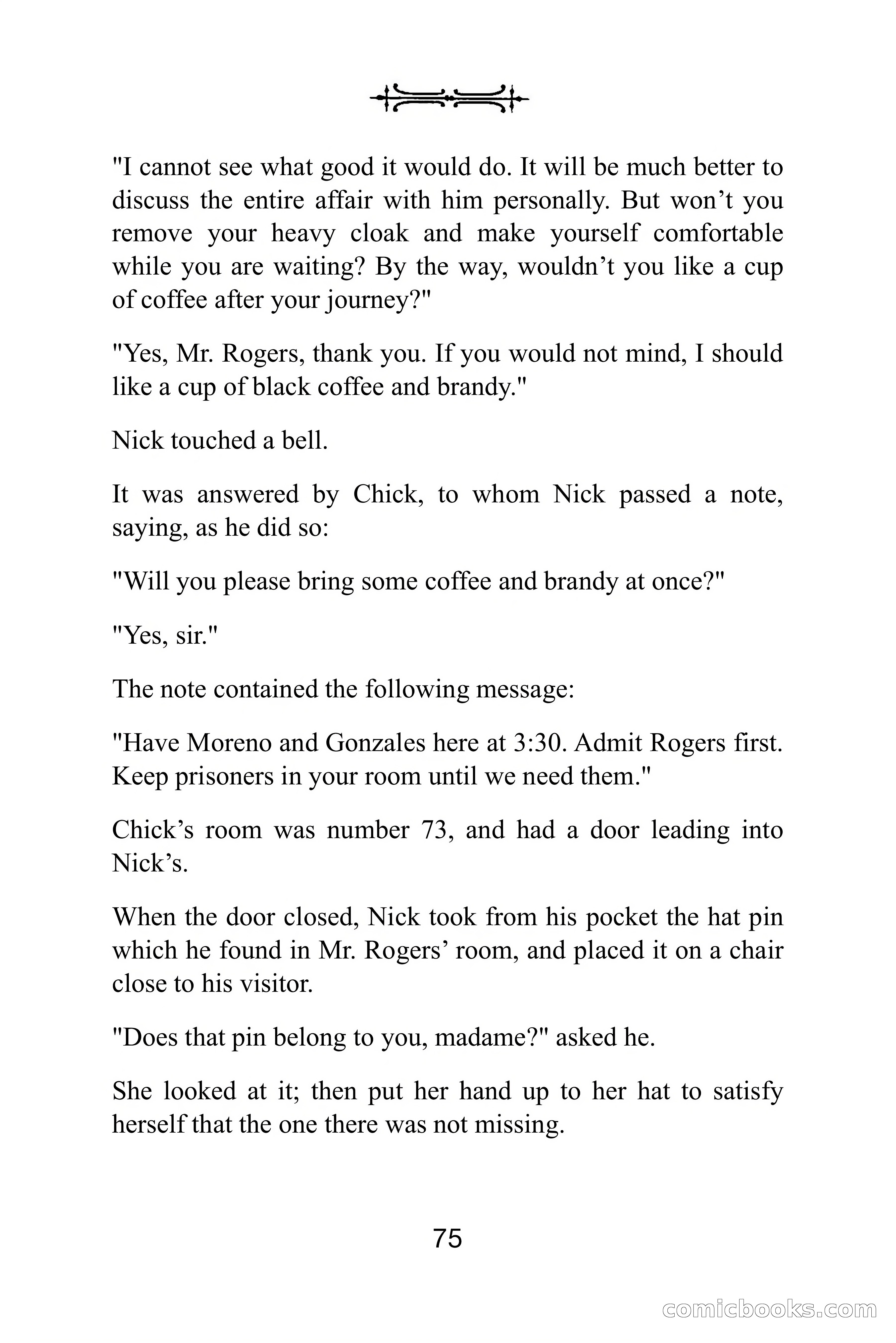 Nick Carter Weekly: The Little Glass Vial — page 75 of 86