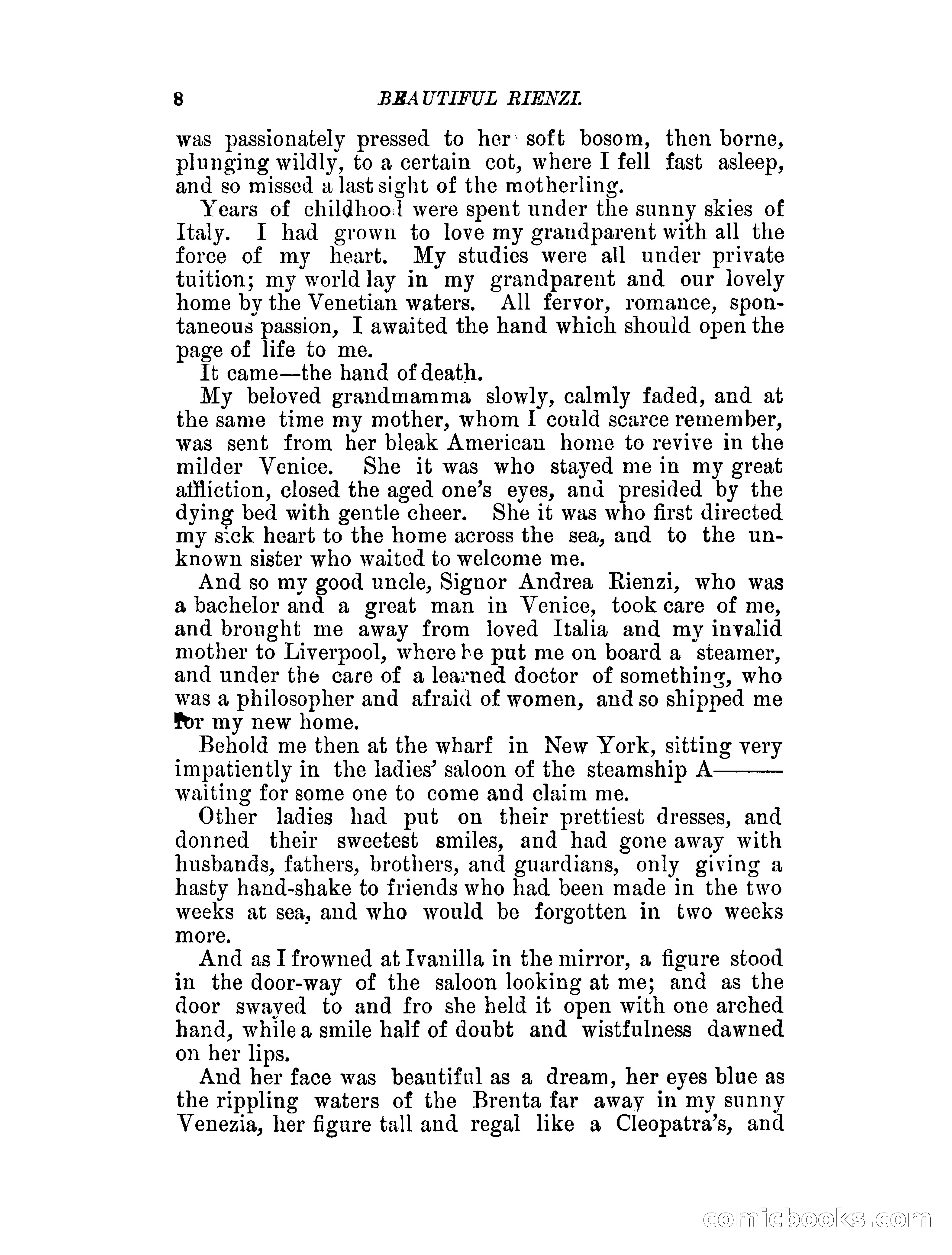 Beautiful Rienzi; or, The secret vendetta — page 13 of 287