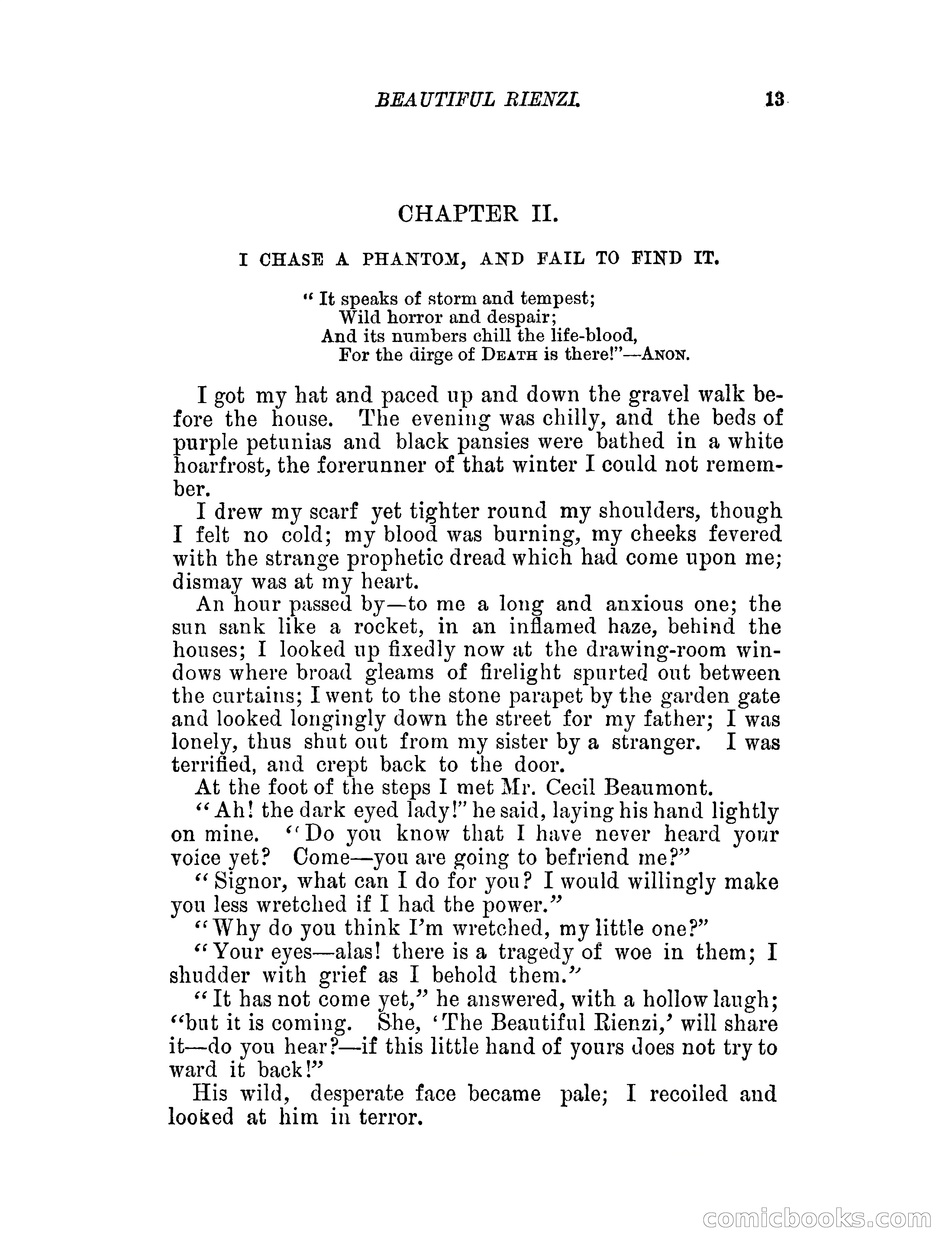 Beautiful Rienzi; or, The secret vendetta — page 18 of 287