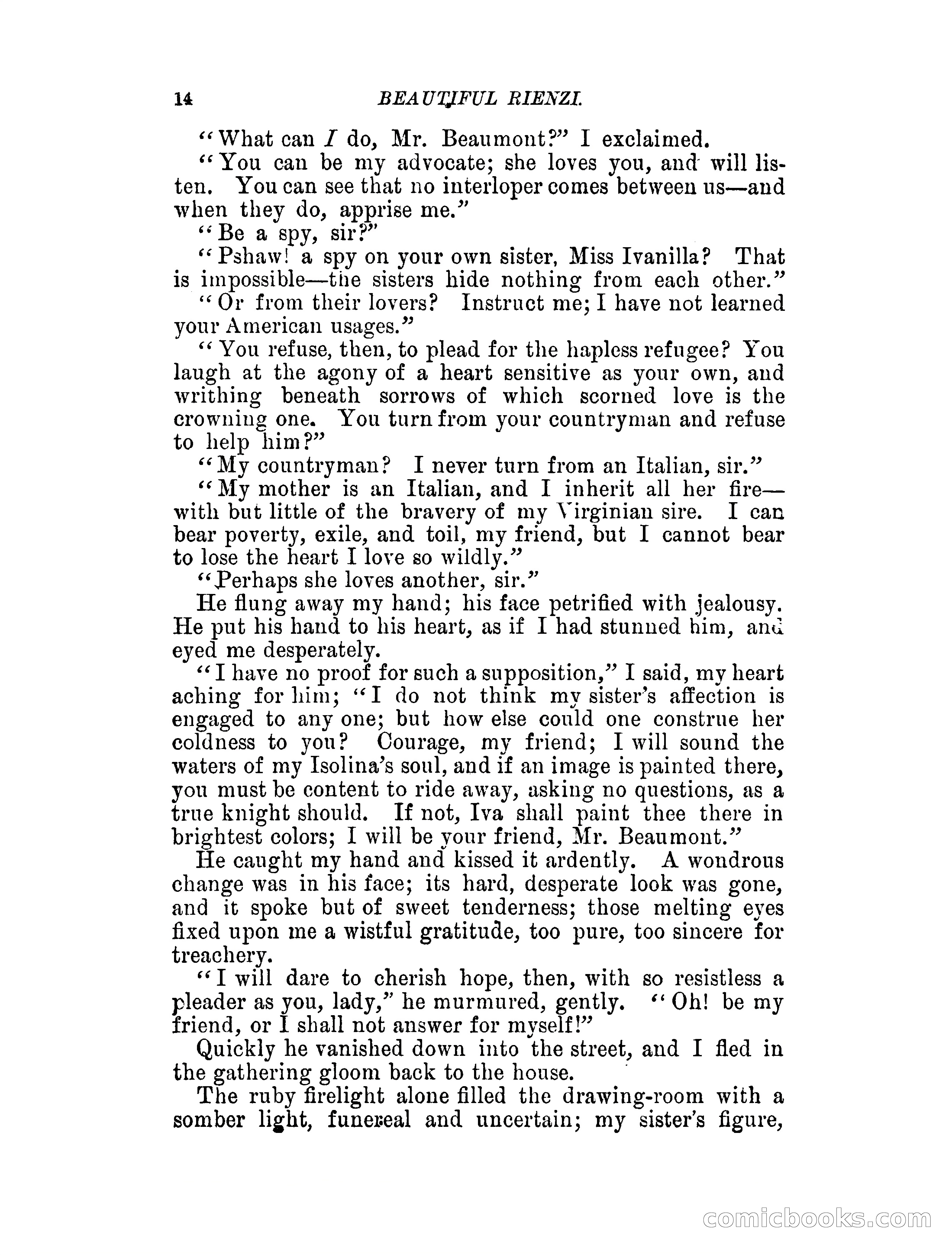 Beautiful Rienzi; or, The secret vendetta — page 19 of 287