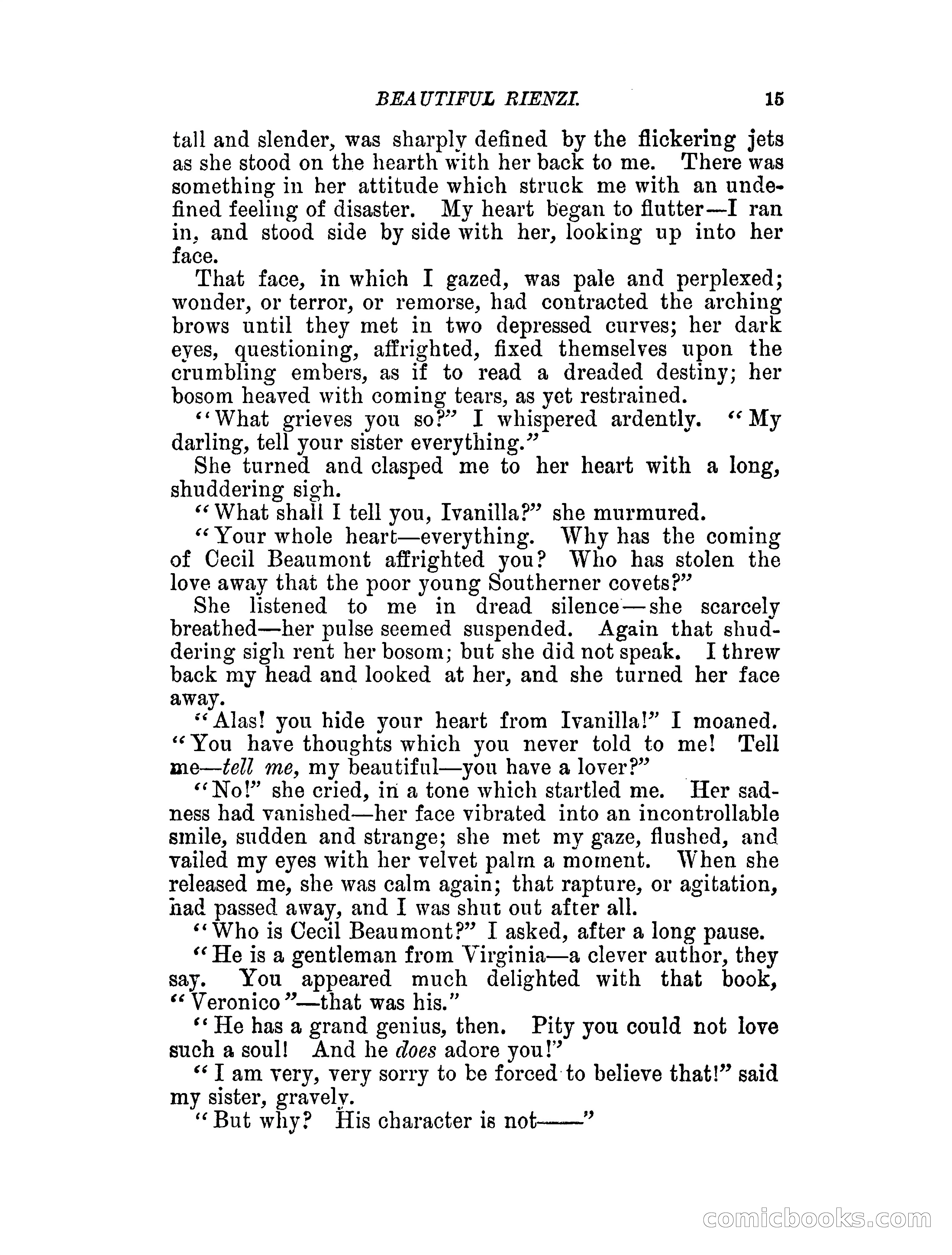 Beautiful Rienzi; or, The secret vendetta — page 20 of 287