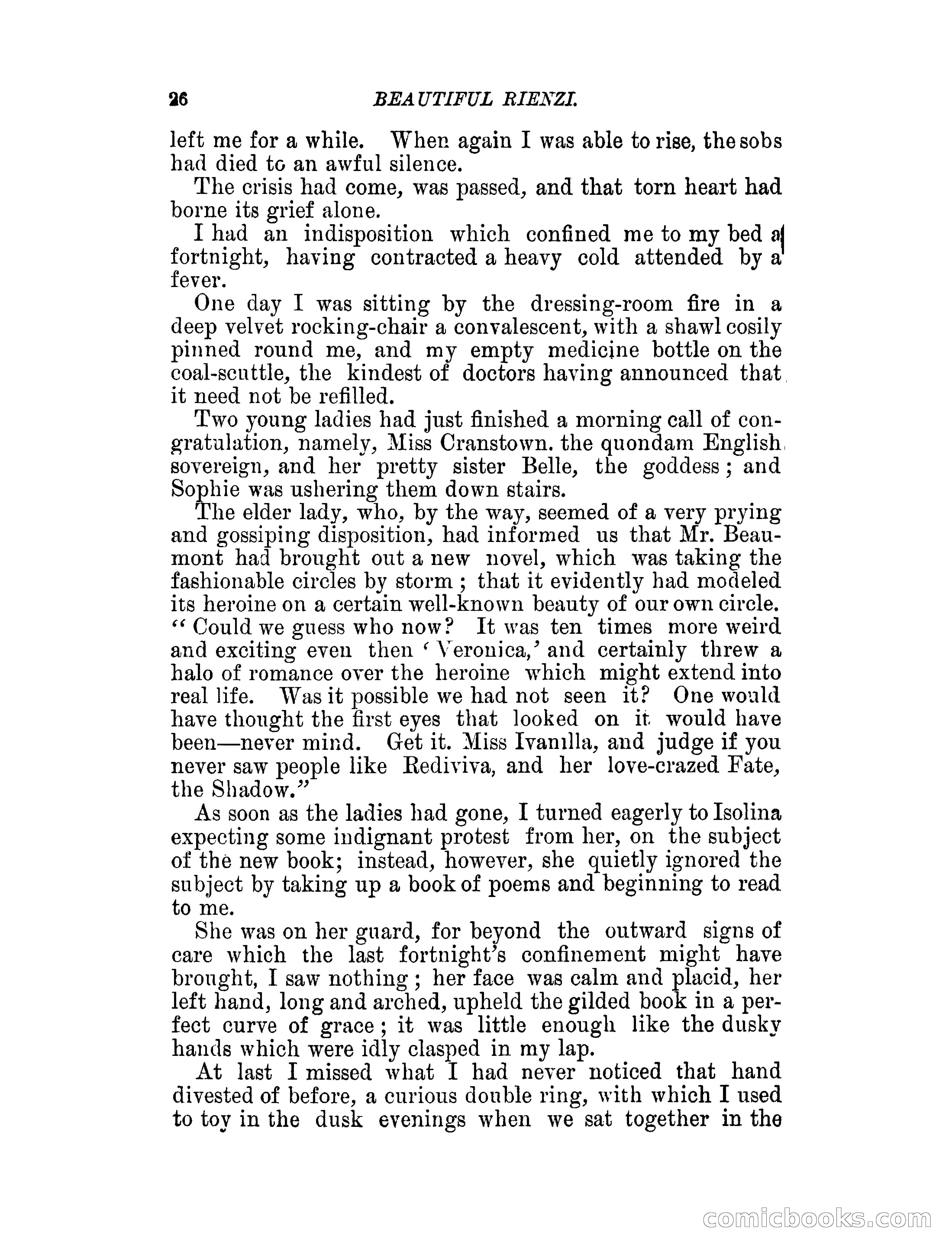 Beautiful Rienzi; or, The secret vendetta — page 31 of 287