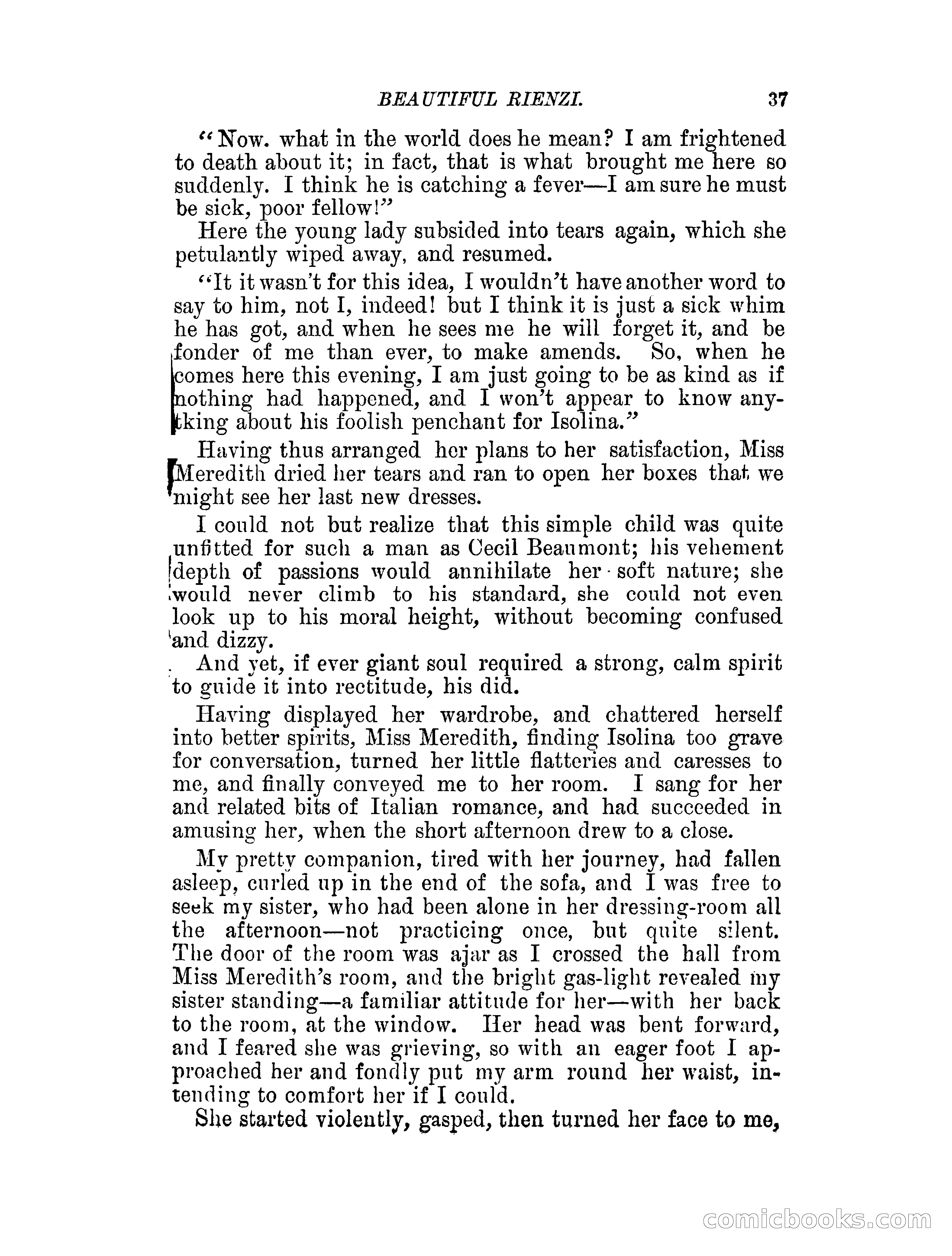 Beautiful Rienzi; or, The secret vendetta — page 42 of 287