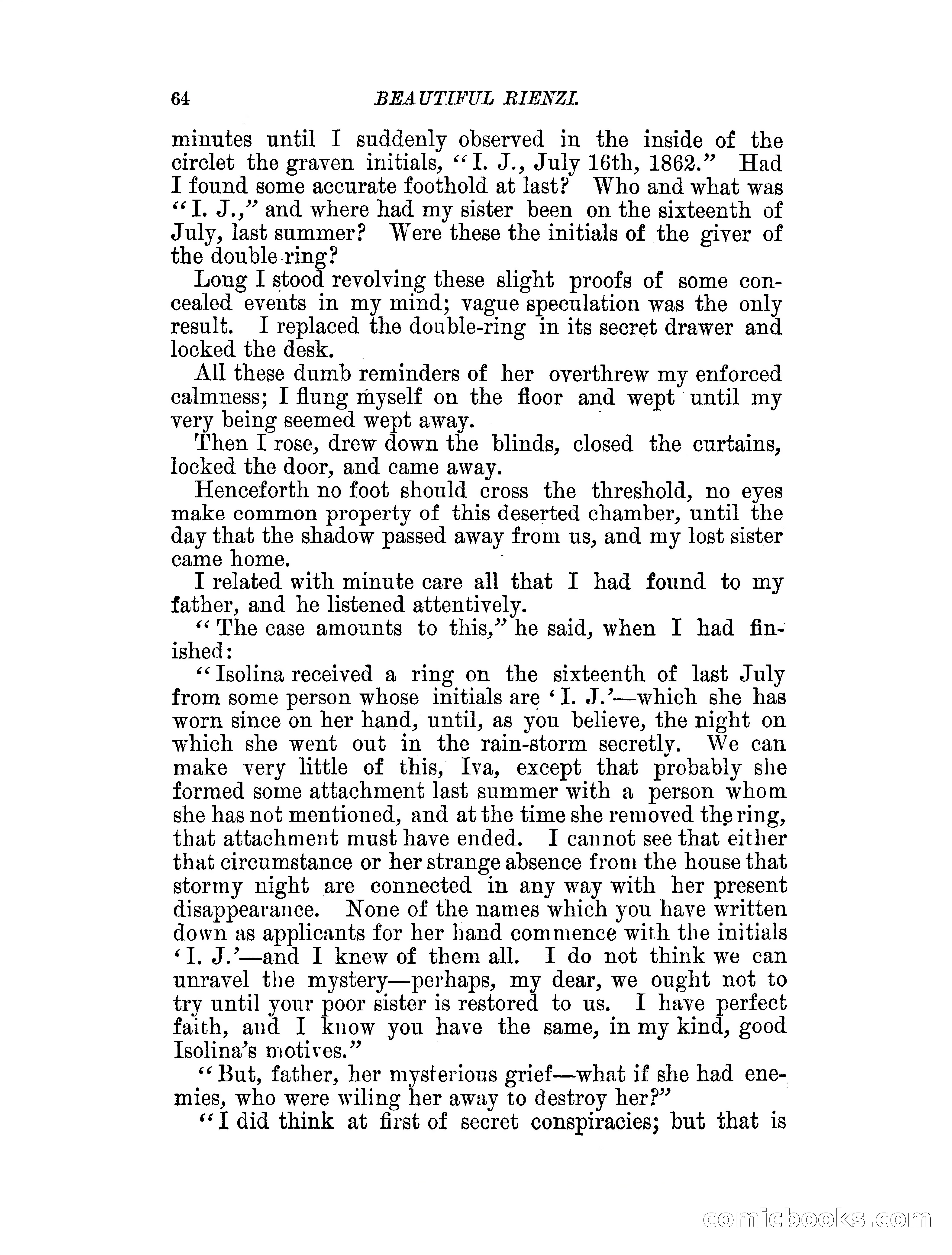 Beautiful Rienzi; or, The secret vendetta — page 69 of 287