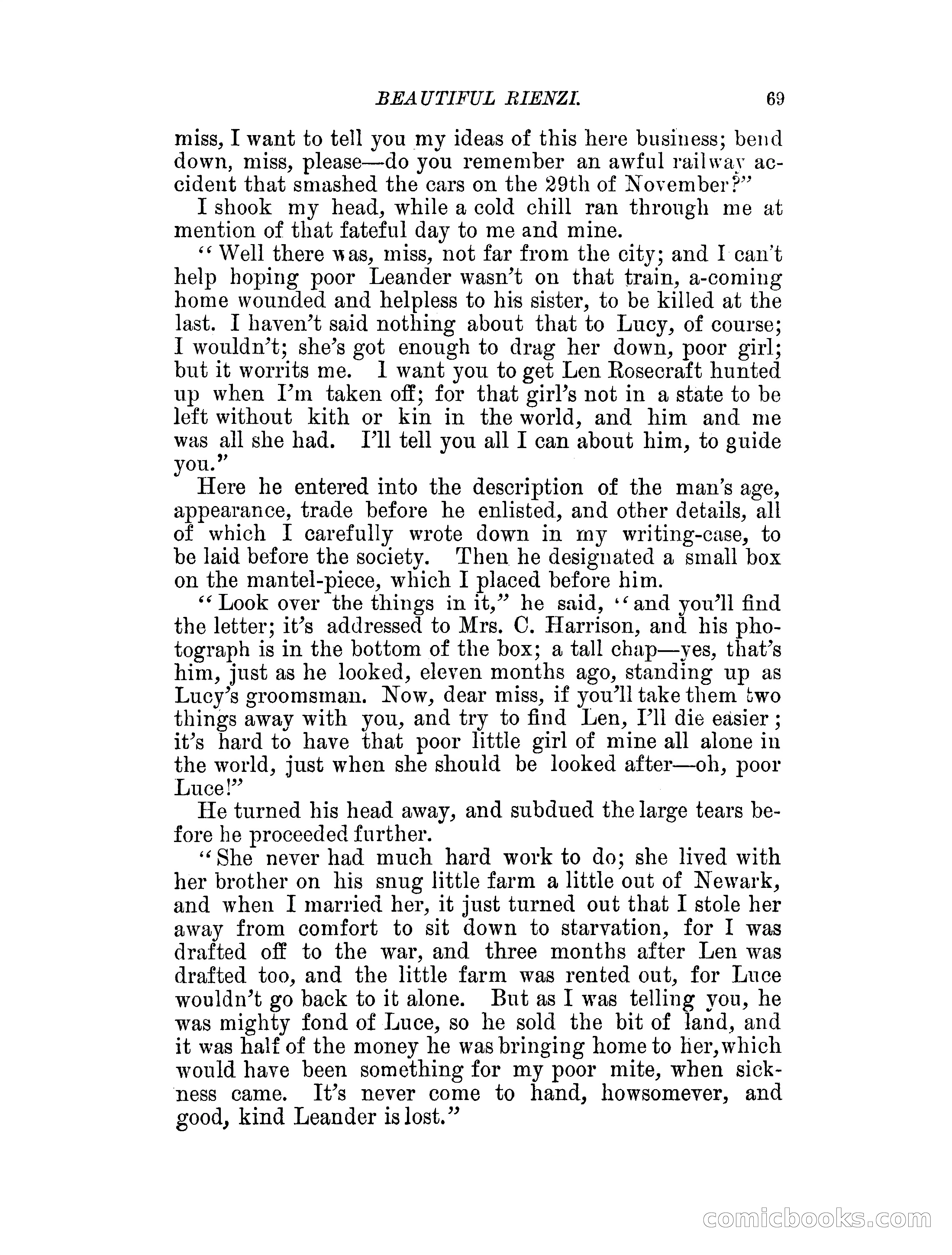 Beautiful Rienzi; or, The secret vendetta — page 74 of 287