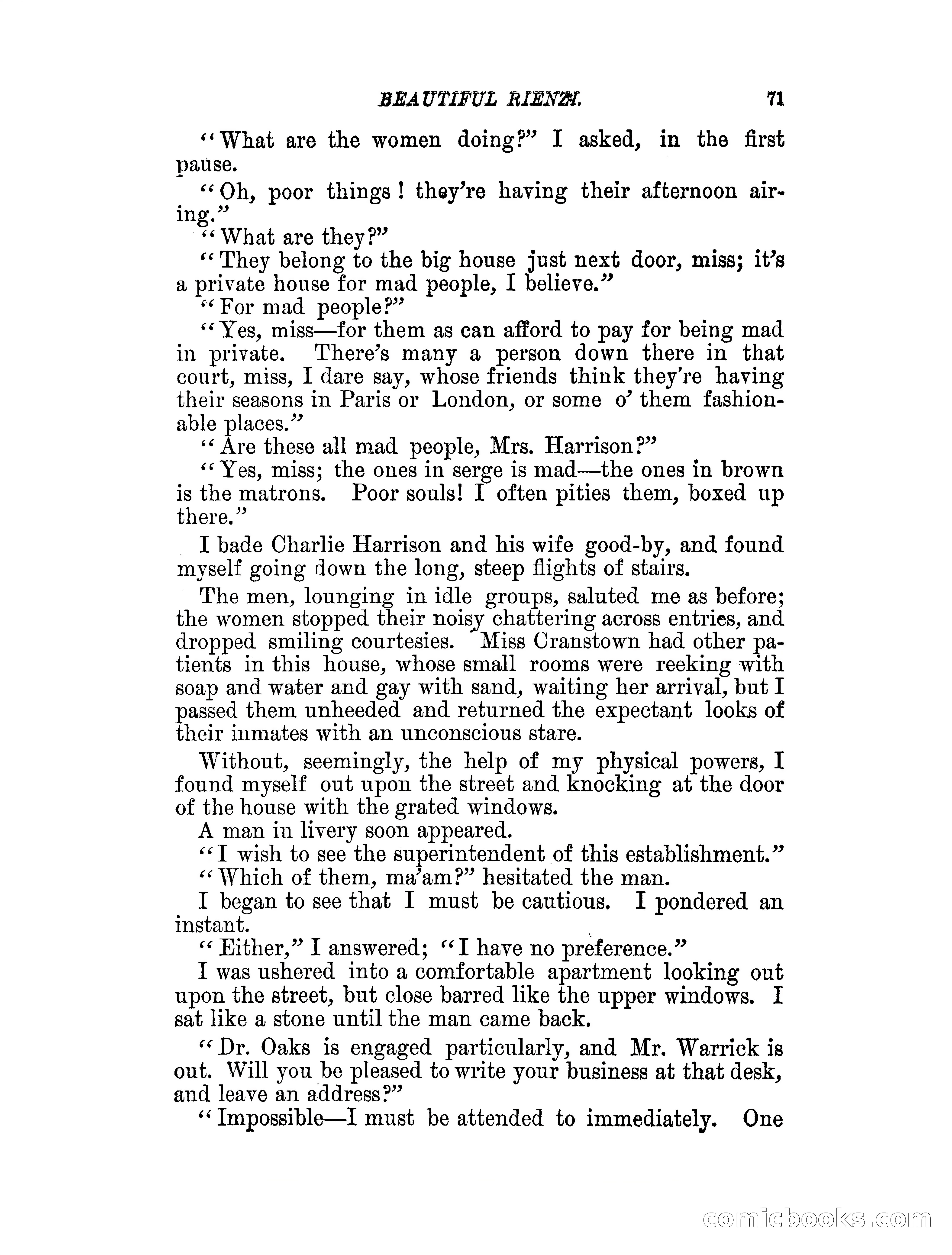 Beautiful Rienzi; or, The secret vendetta — page 76 of 287