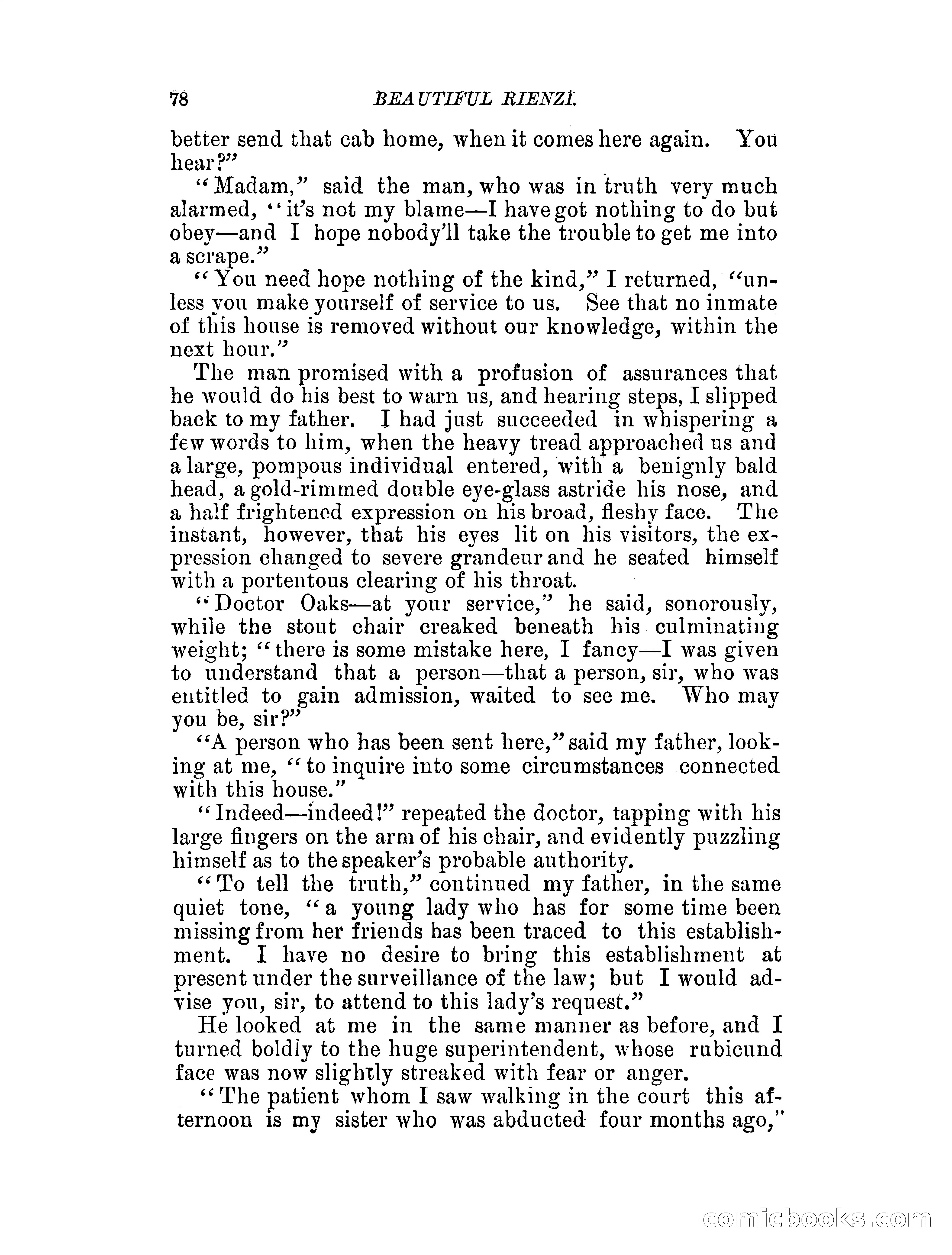 Beautiful Rienzi; or, The secret vendetta — page 83 of 287