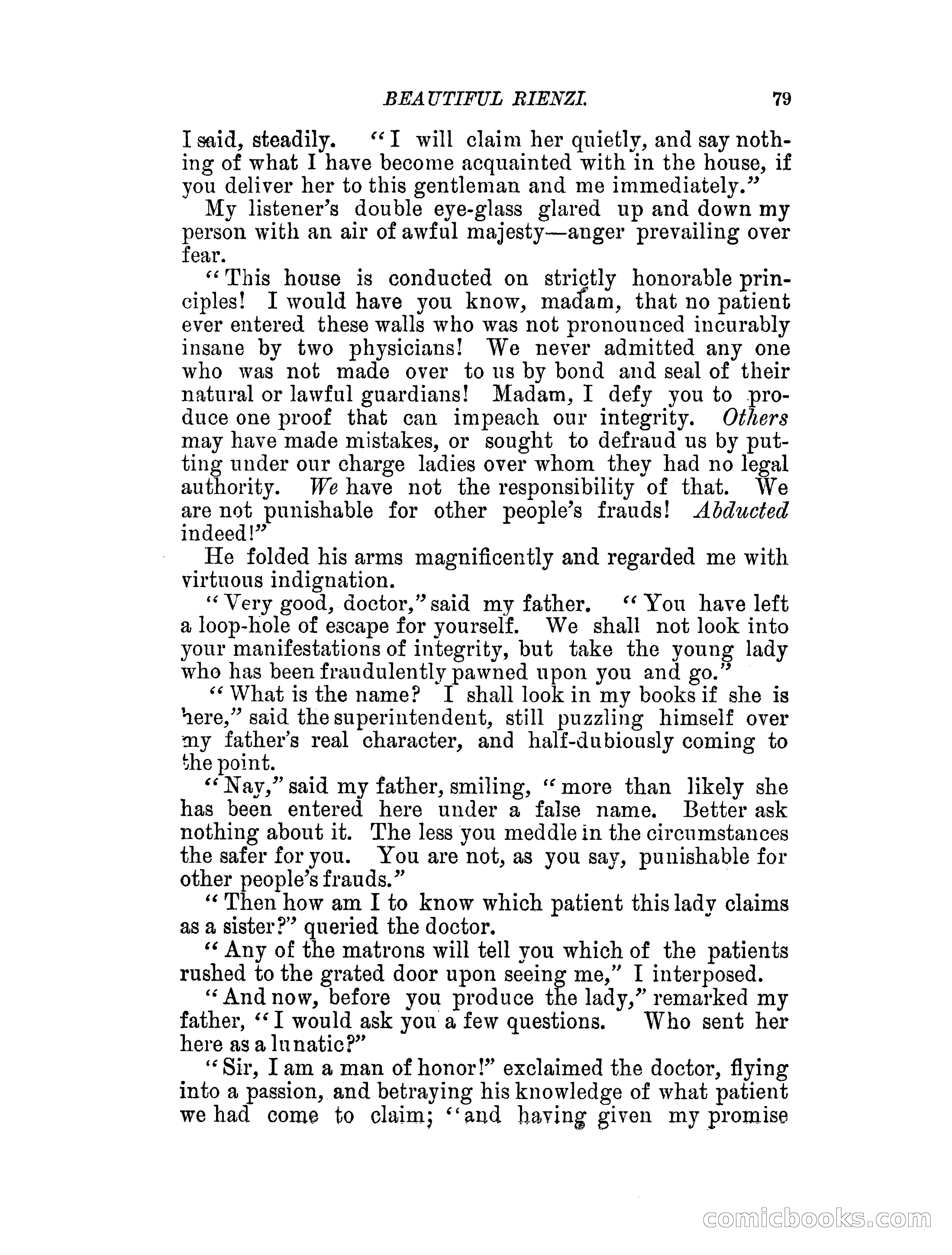 Beautiful Rienzi; or, The secret vendetta — page 84 of 287