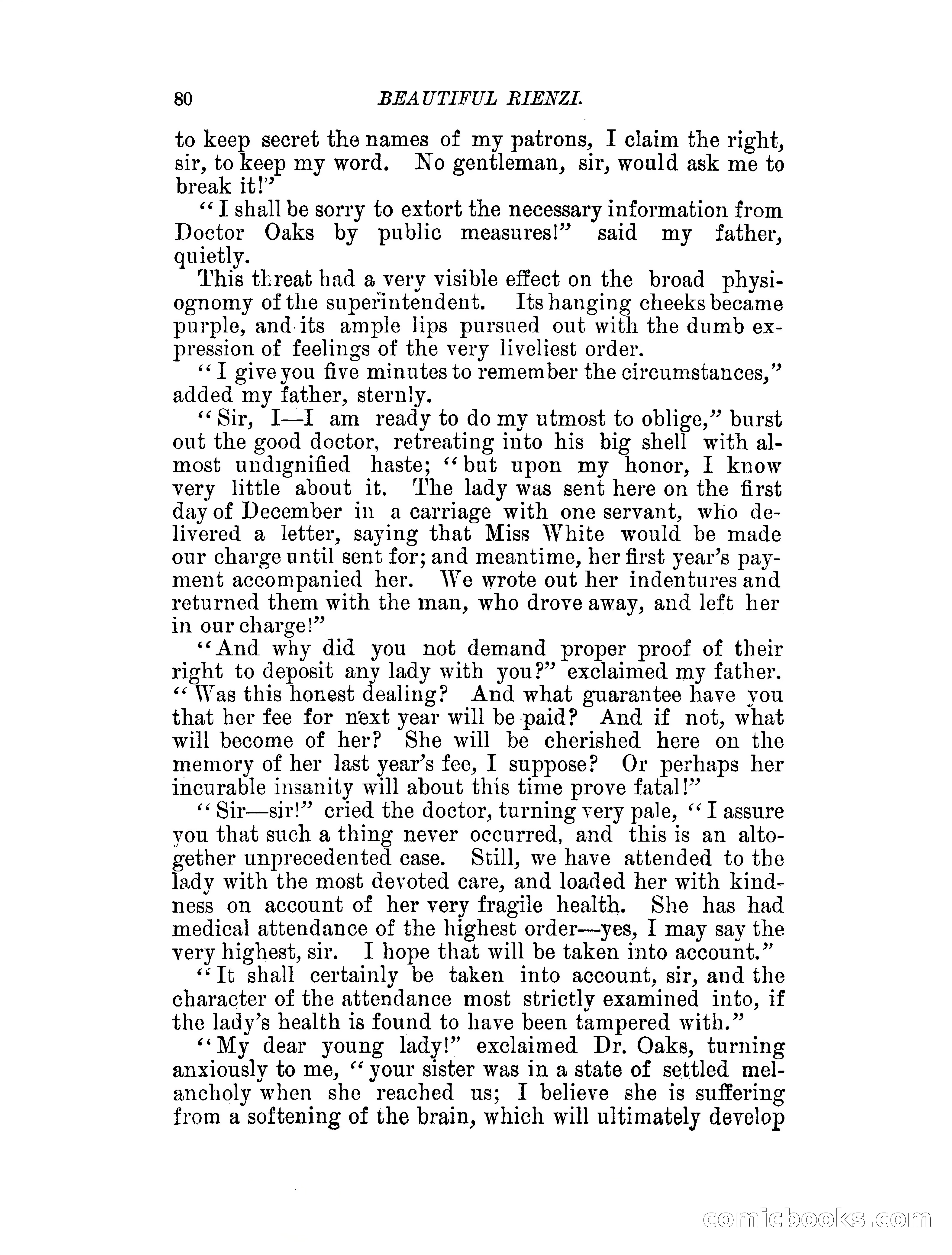 Beautiful Rienzi; or, The secret vendetta — page 85 of 287