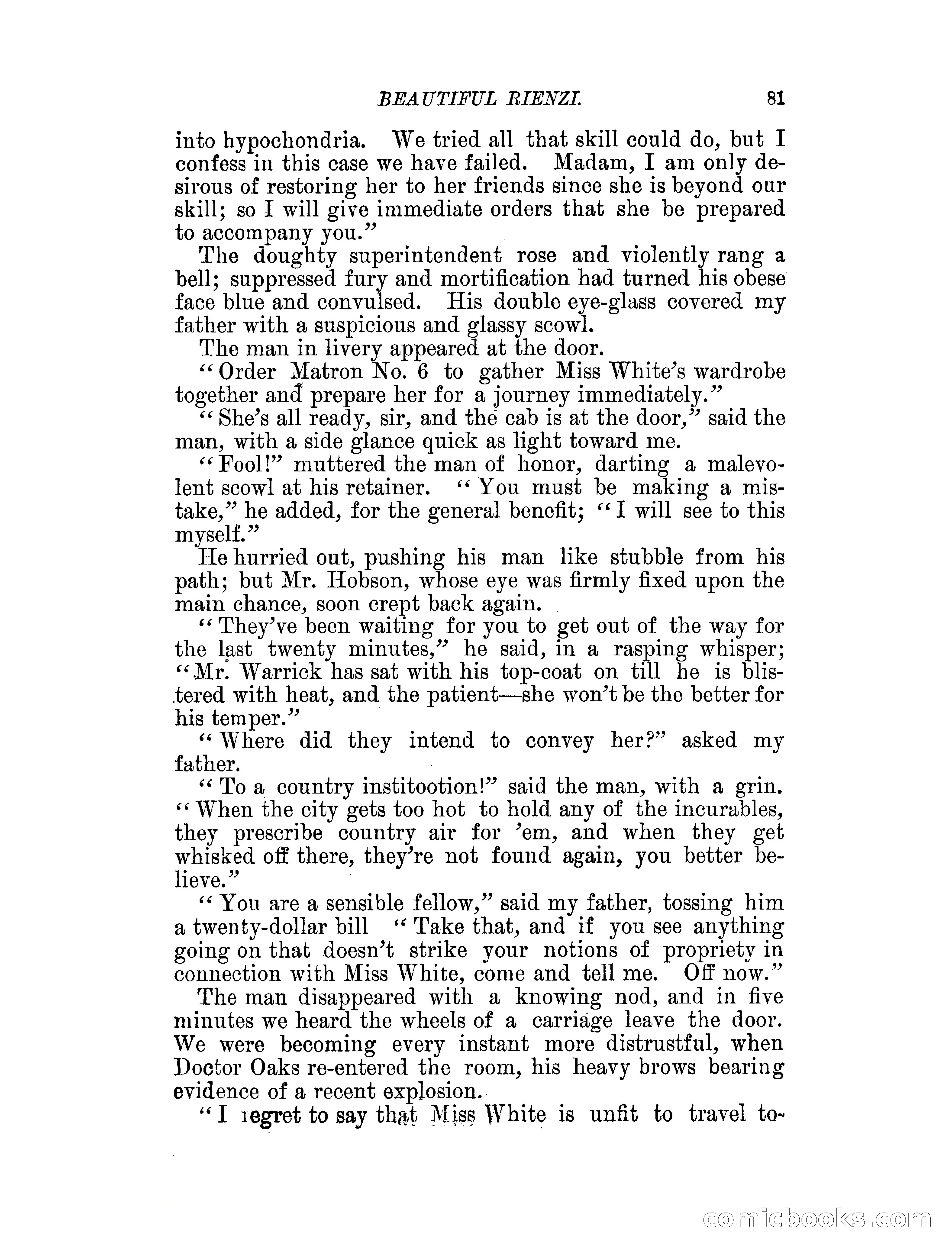 Beautiful Rienzi; or, The secret vendetta — page 86 of 287