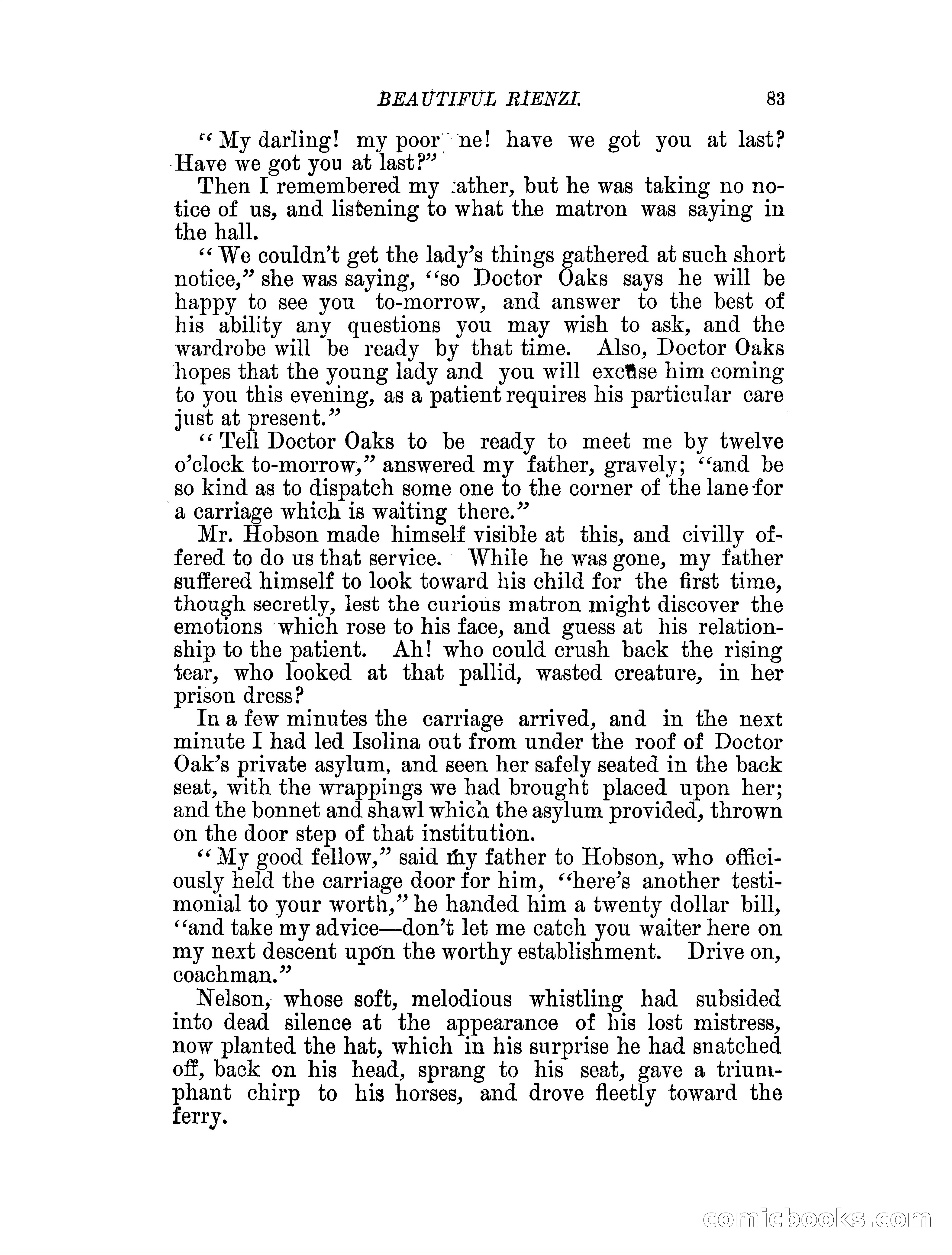Beautiful Rienzi; or, The secret vendetta — page 88 of 287