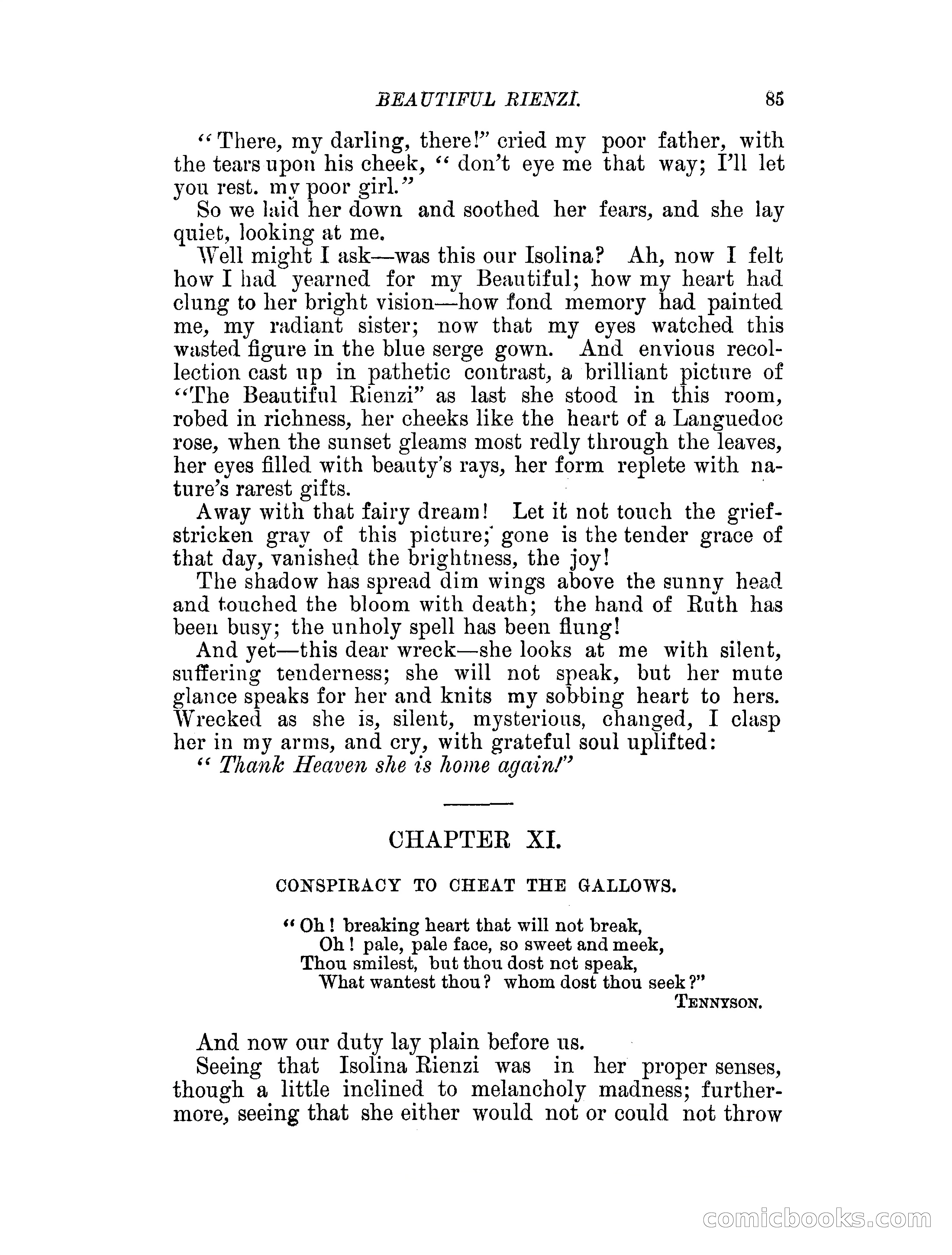 Beautiful Rienzi; or, The secret vendetta — page 90 of 287