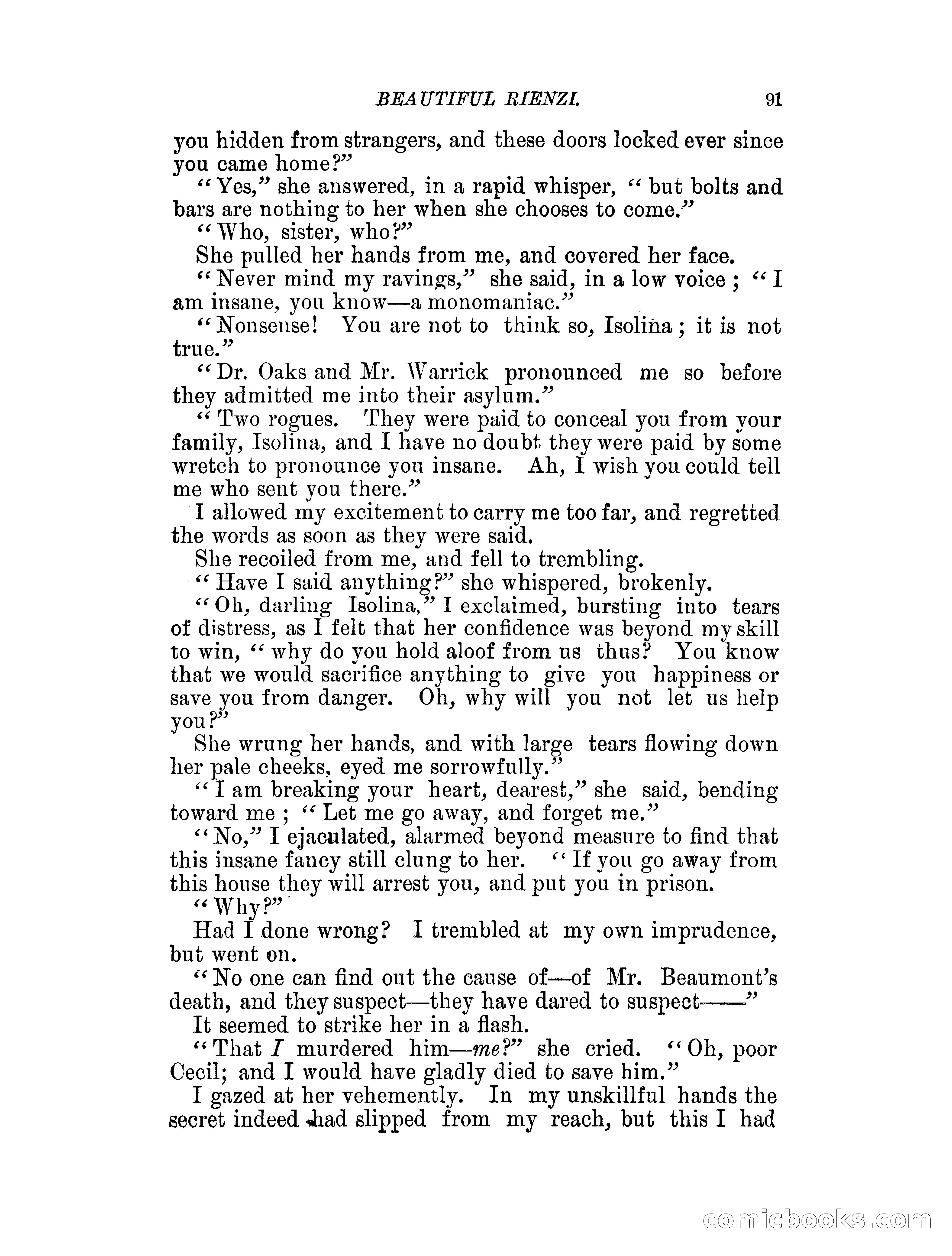Beautiful Rienzi; or, The secret vendetta — page 96 of 287