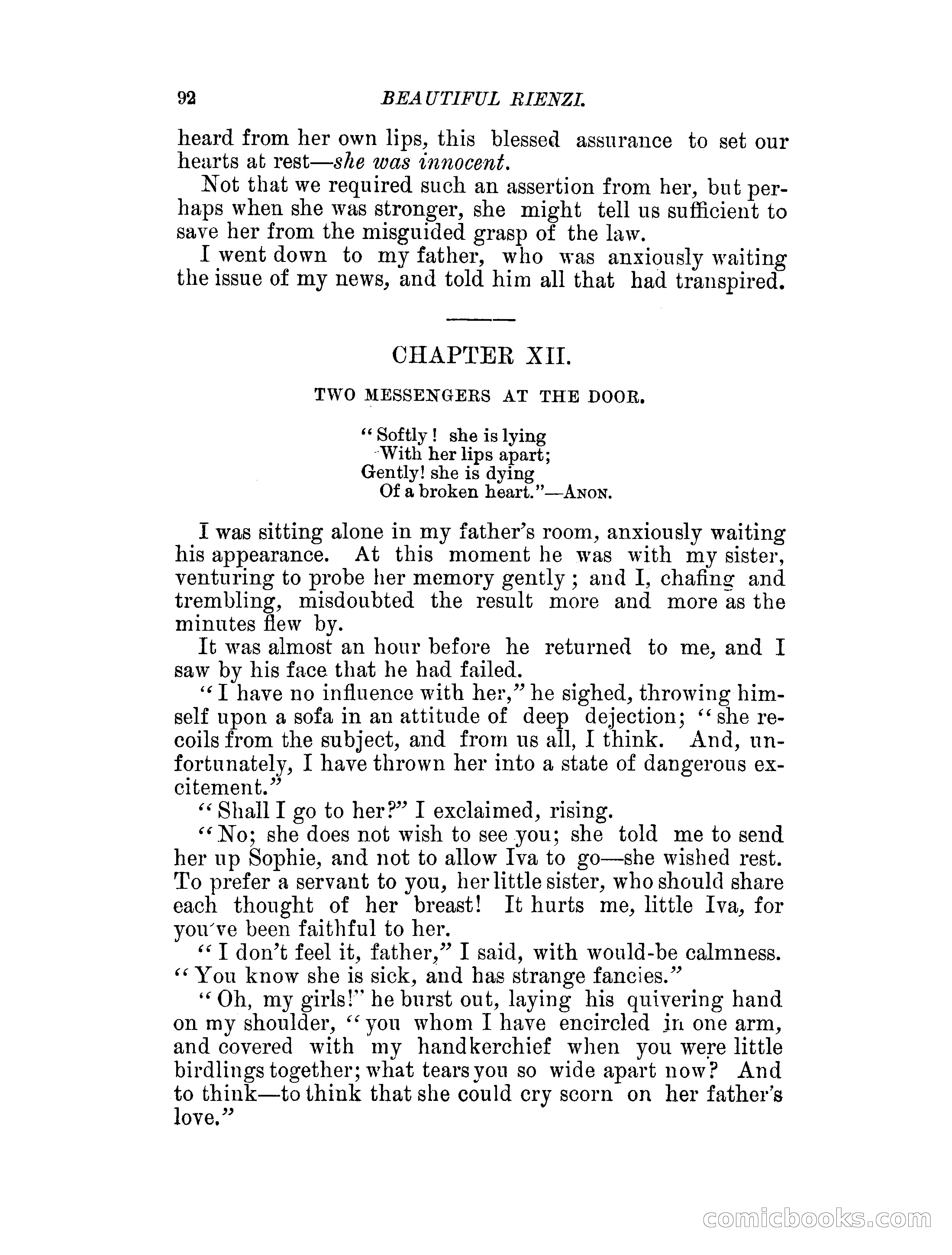 Beautiful Rienzi; or, The secret vendetta — page 97 of 287