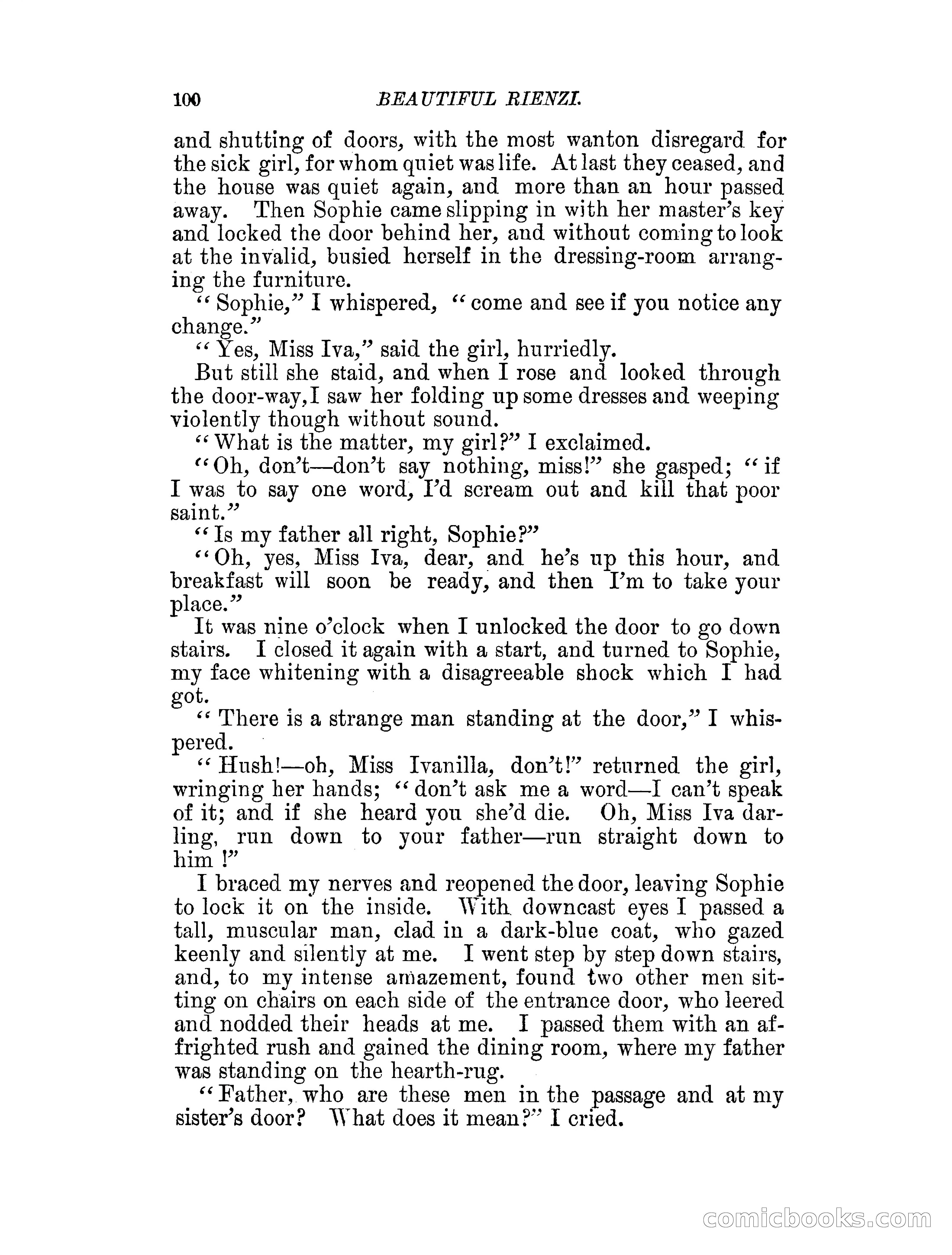 Beautiful Rienzi; or, The secret vendetta — page 105 of 287