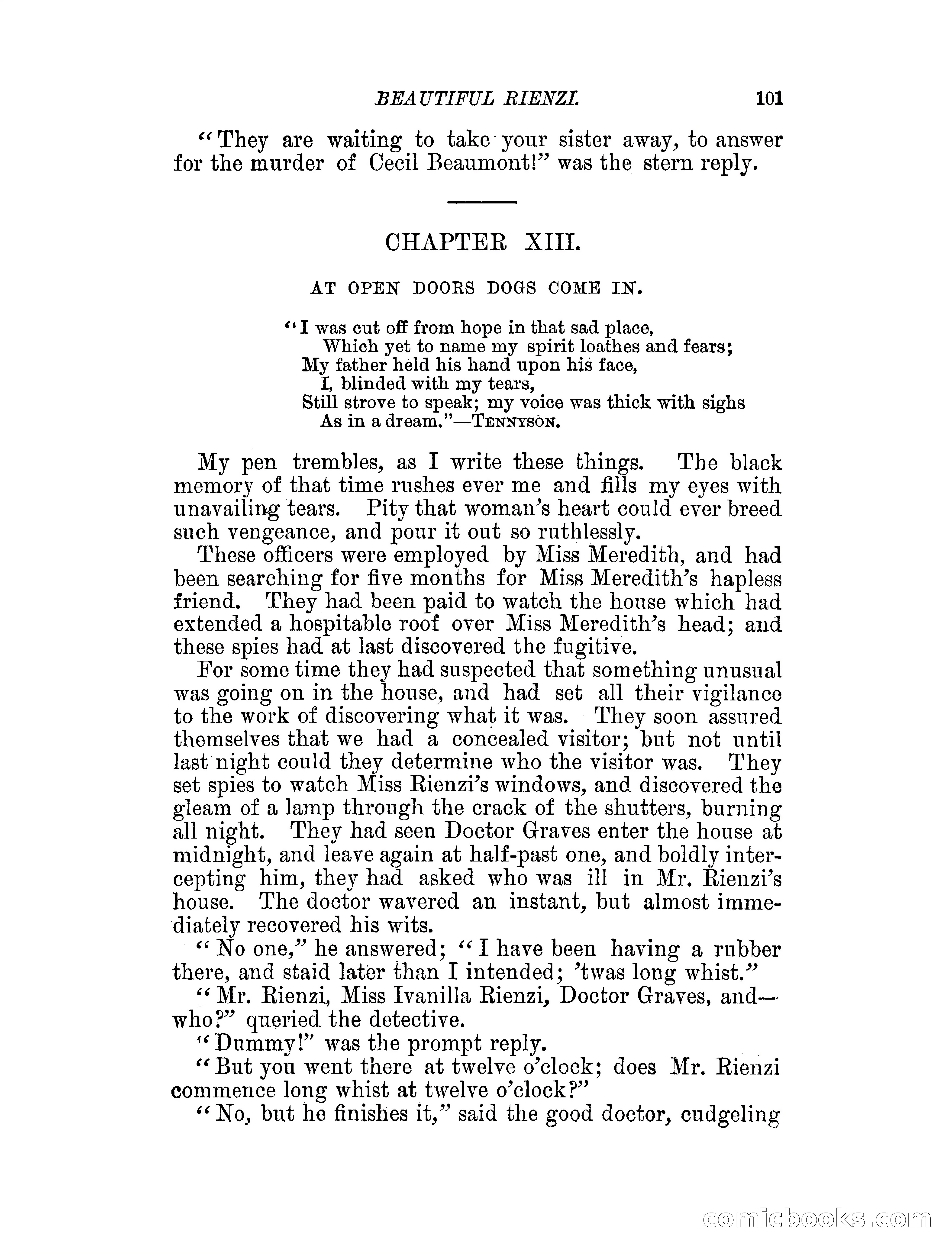 Beautiful Rienzi; or, The secret vendetta — page 106 of 287