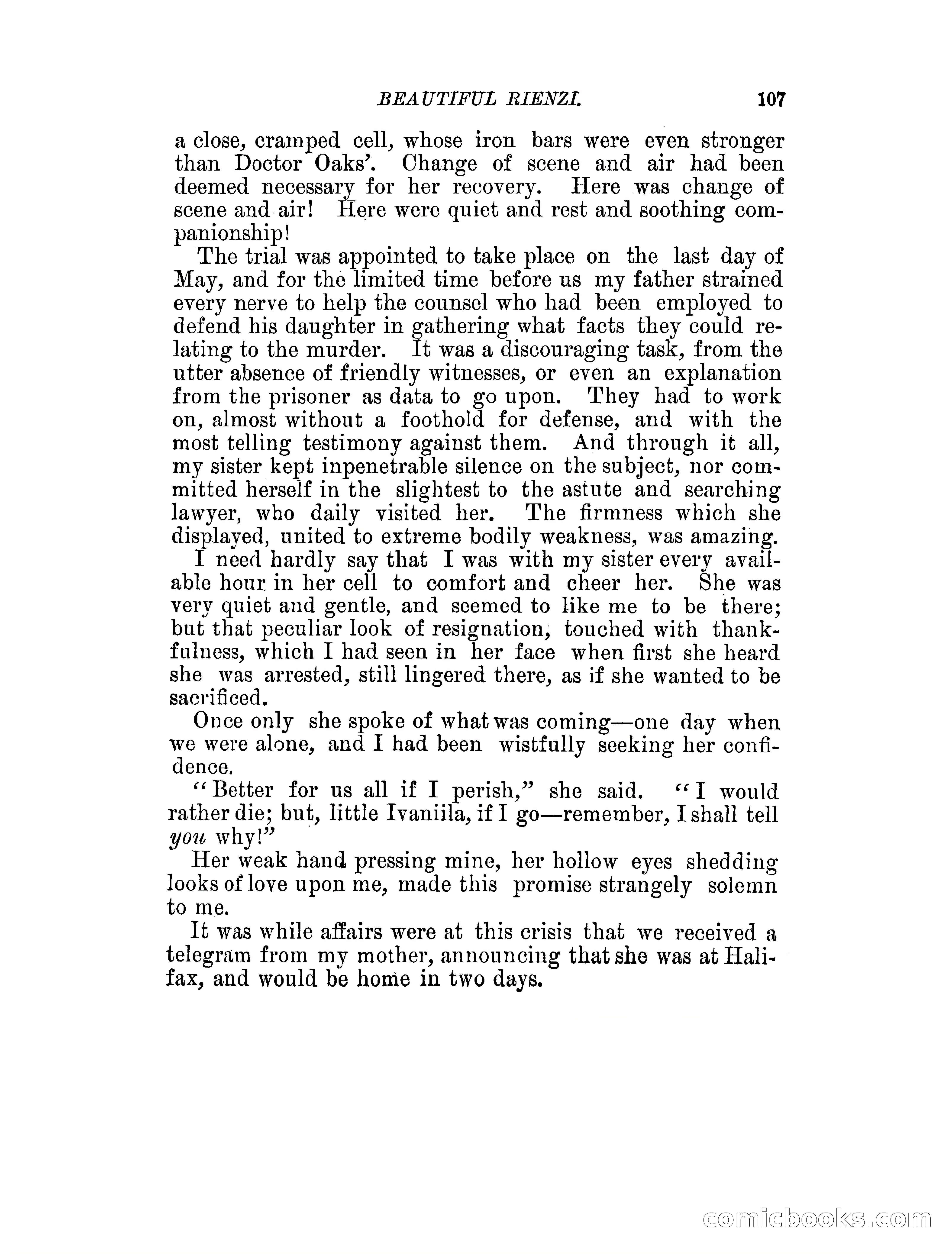 Beautiful Rienzi; or, The secret vendetta — page 112 of 287