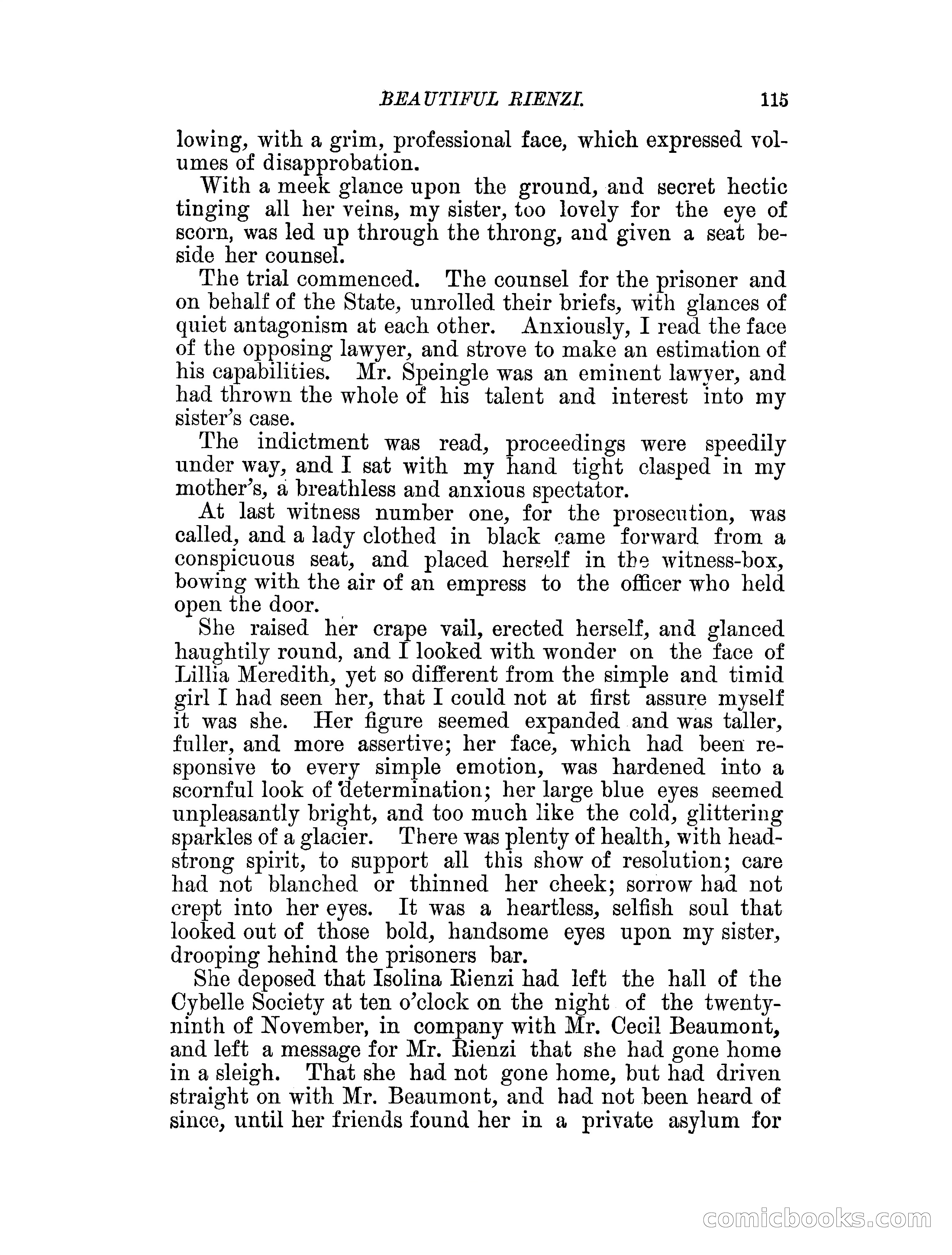Beautiful Rienzi; or, The secret vendetta — page 120 of 287