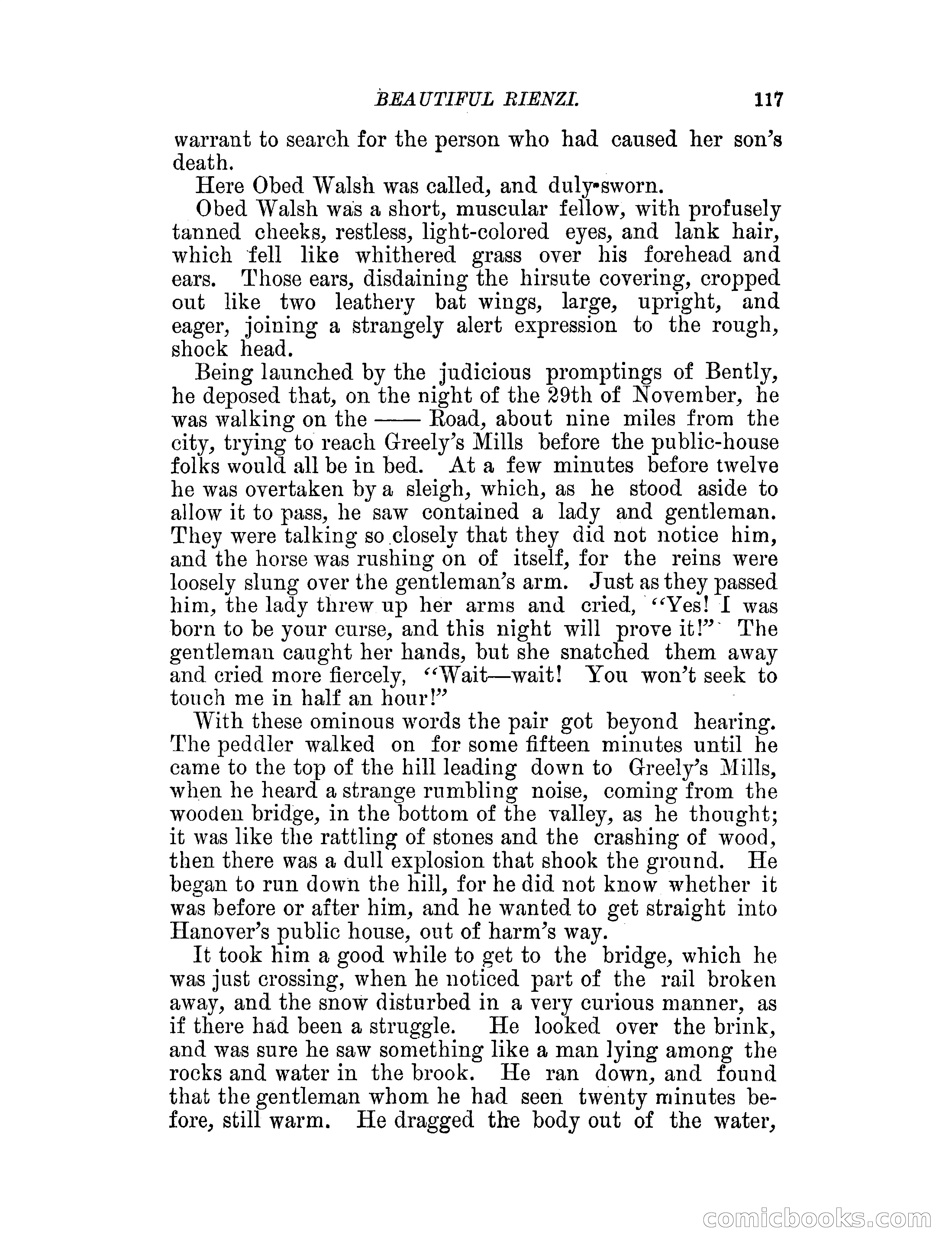 Beautiful Rienzi; or, The secret vendetta — page 122 of 287