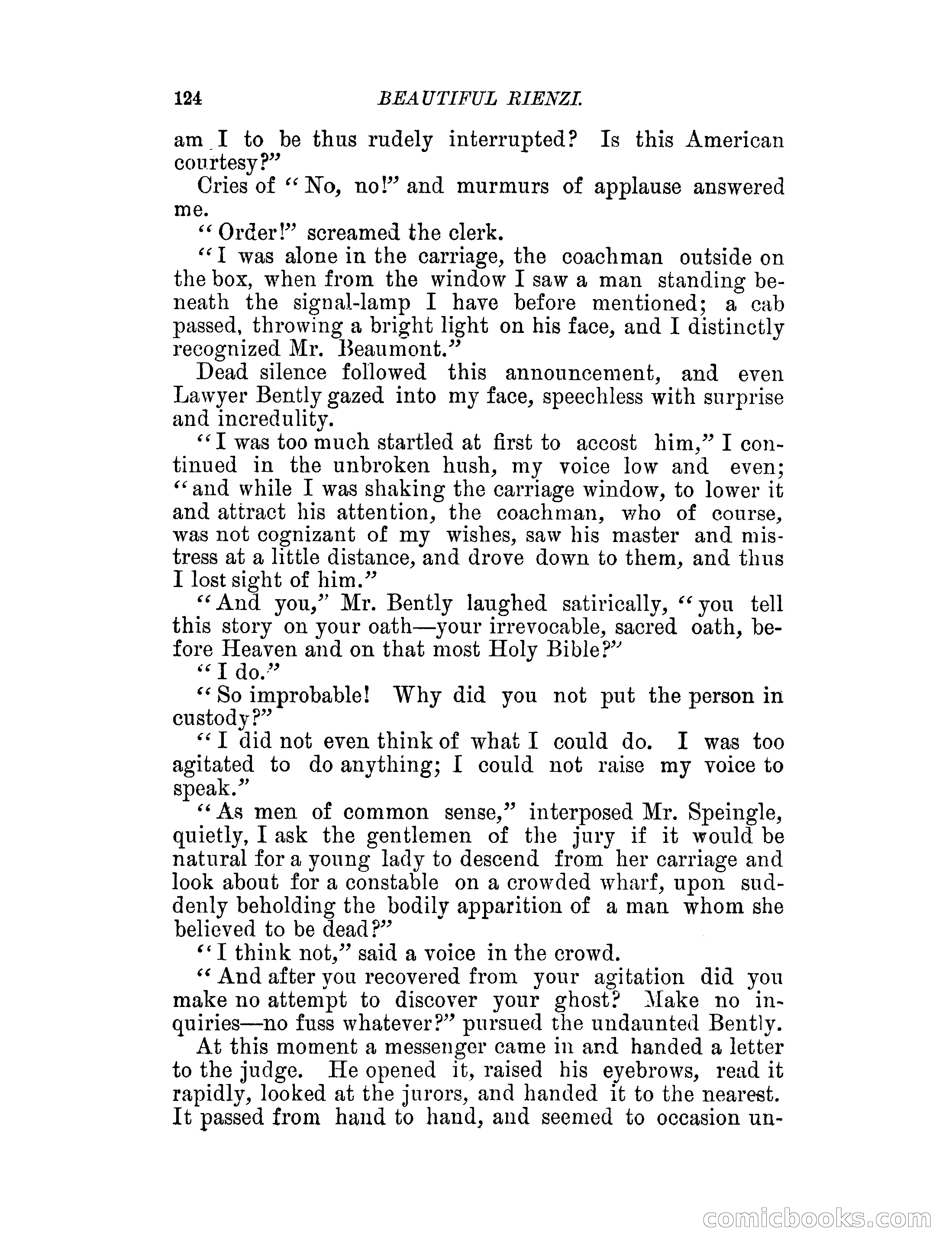 Beautiful Rienzi; or, The secret vendetta — page 129 of 287