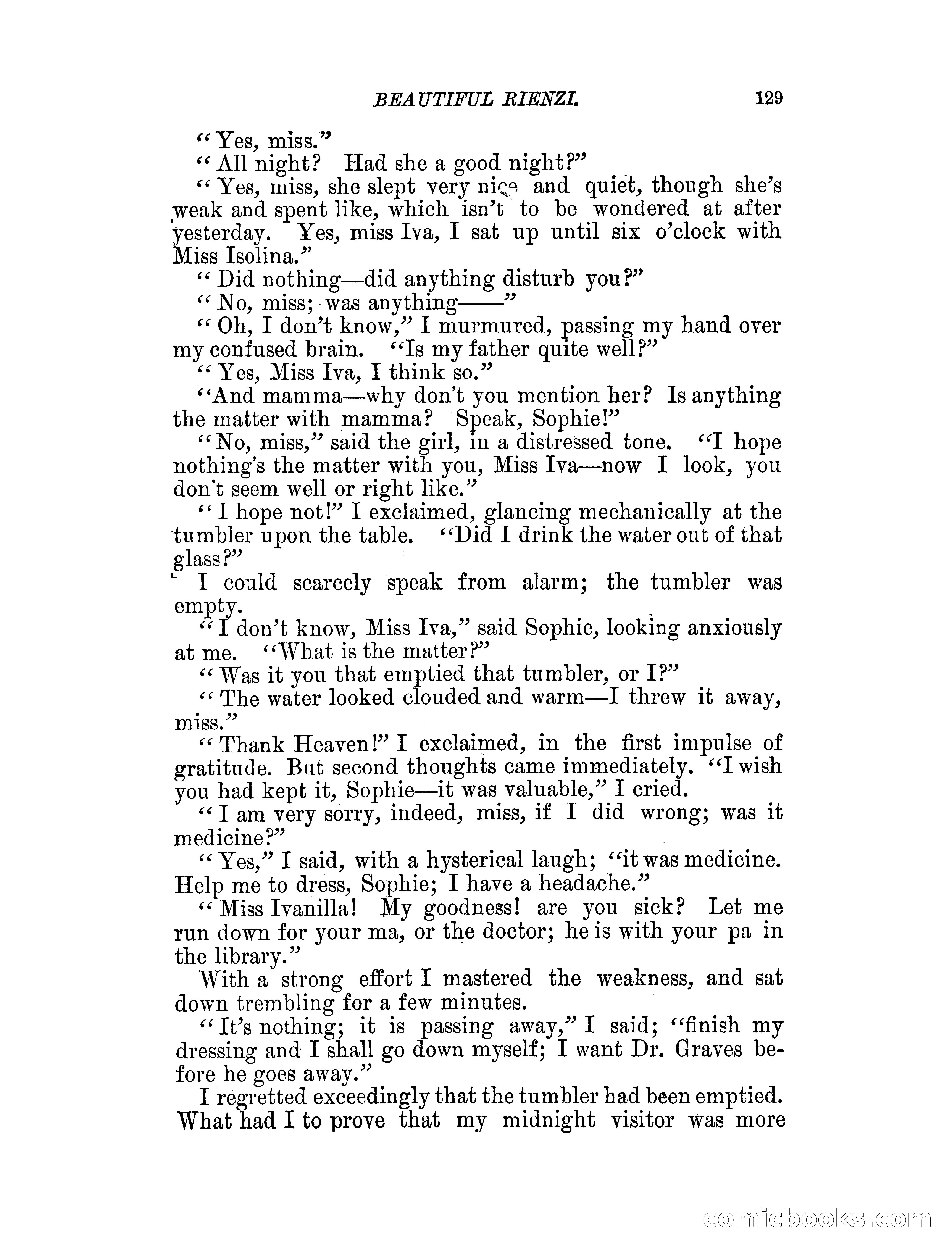 Beautiful Rienzi; or, The secret vendetta — page 134 of 287