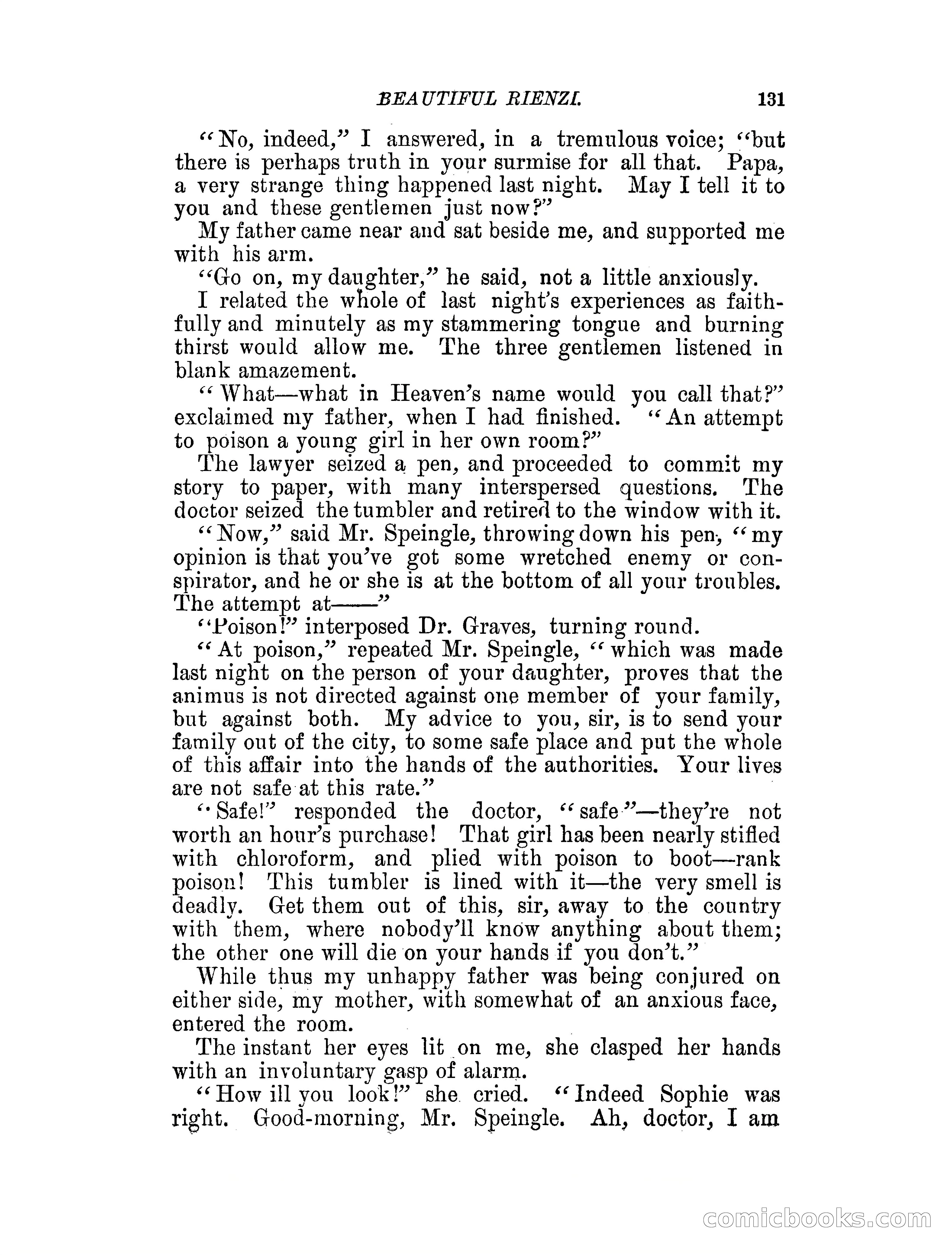 Beautiful Rienzi; or, The secret vendetta — page 136 of 287