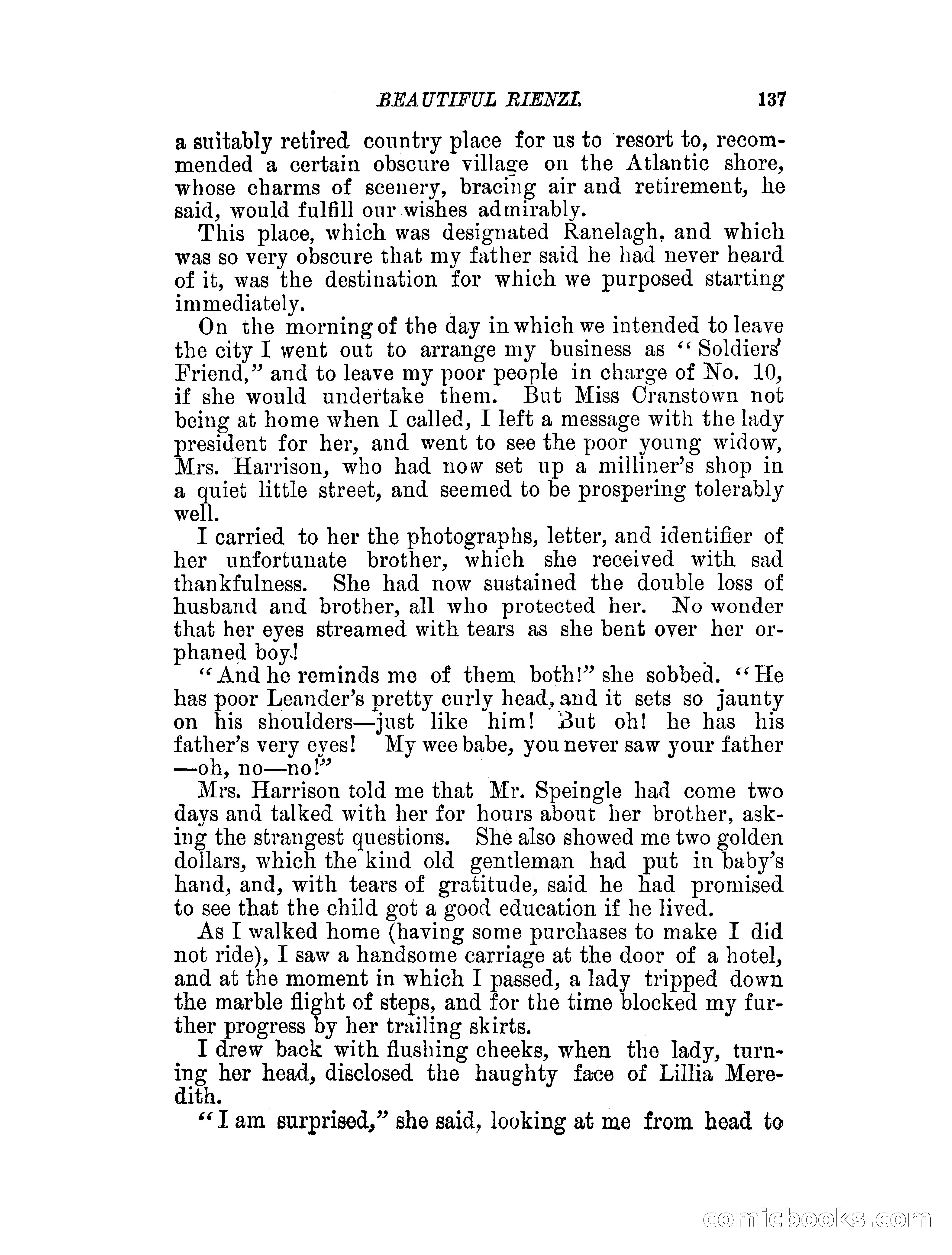 Beautiful Rienzi; or, The secret vendetta — page 142 of 287