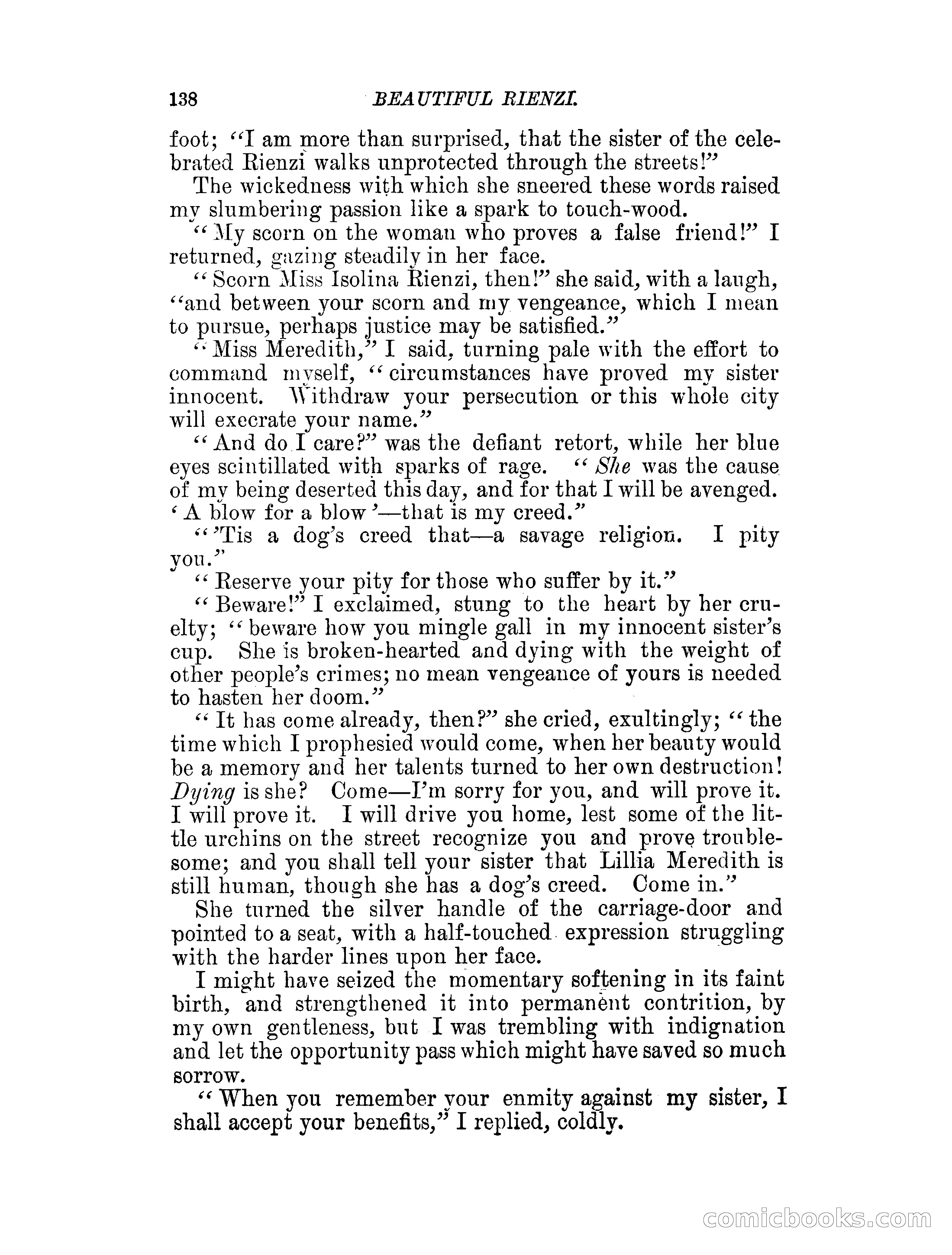 Beautiful Rienzi; or, The secret vendetta — page 143 of 287