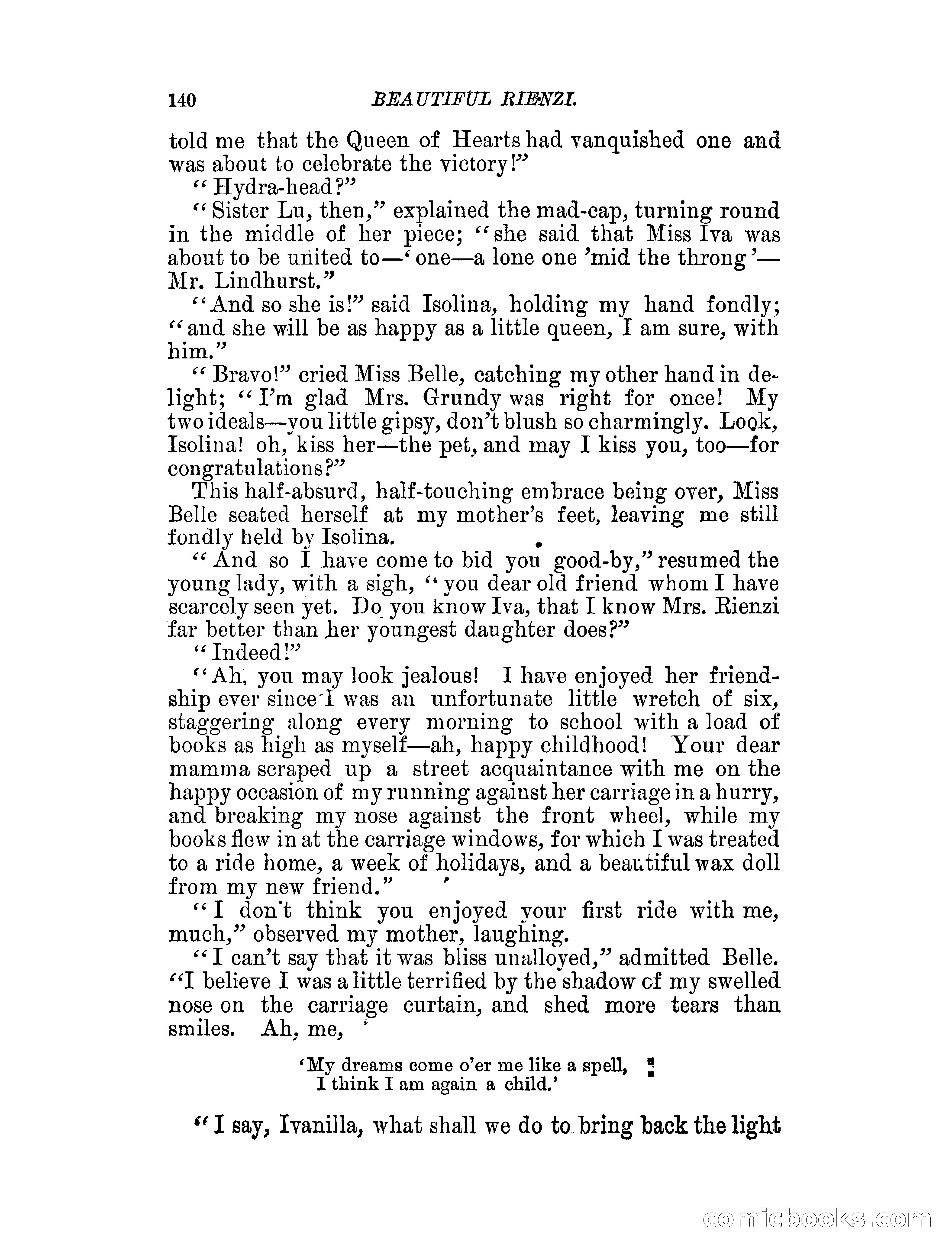 Beautiful Rienzi; or, The secret vendetta — page 145 of 287