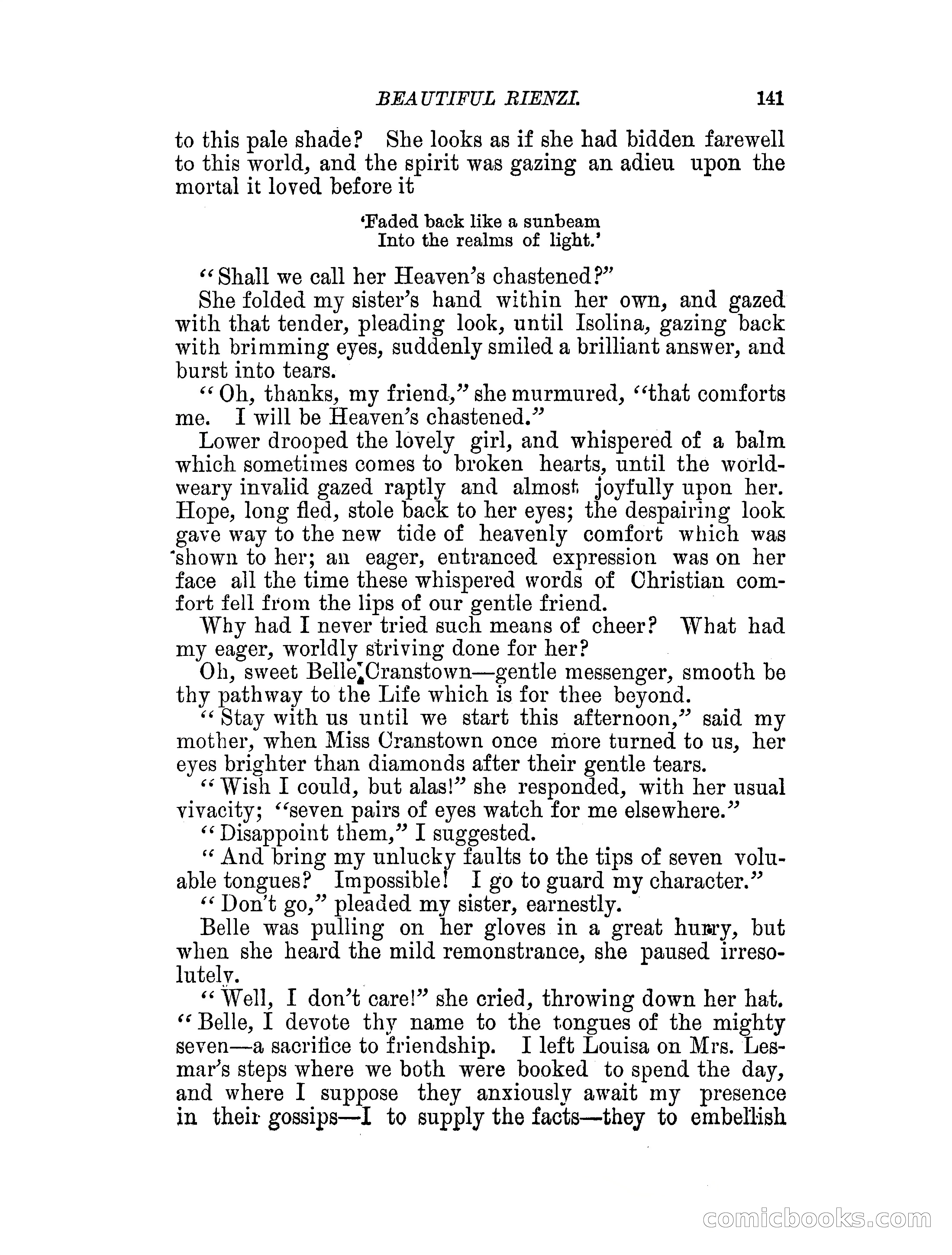 Beautiful Rienzi; or, The secret vendetta — page 146 of 287