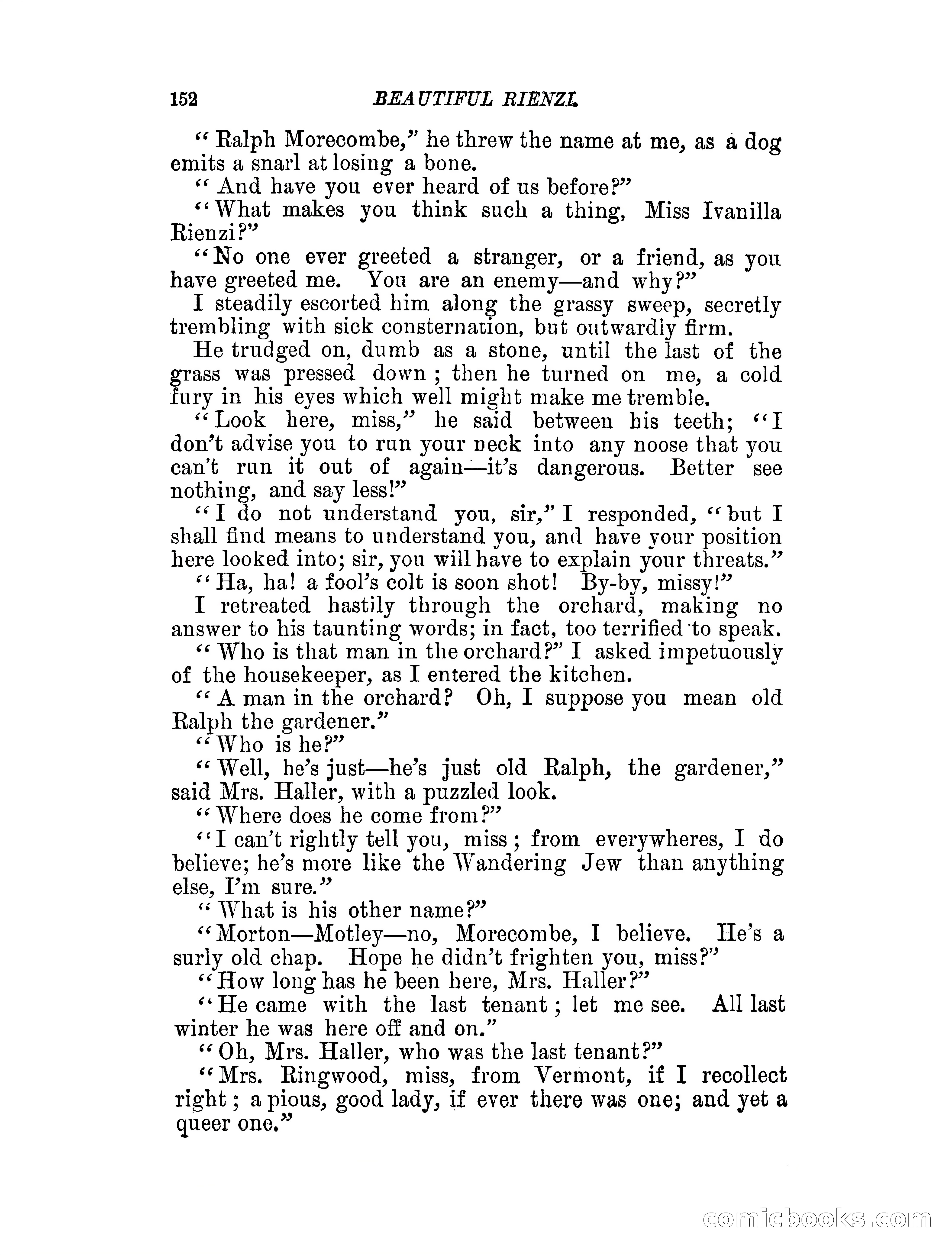 Beautiful Rienzi; or, The secret vendetta — page 157 of 287