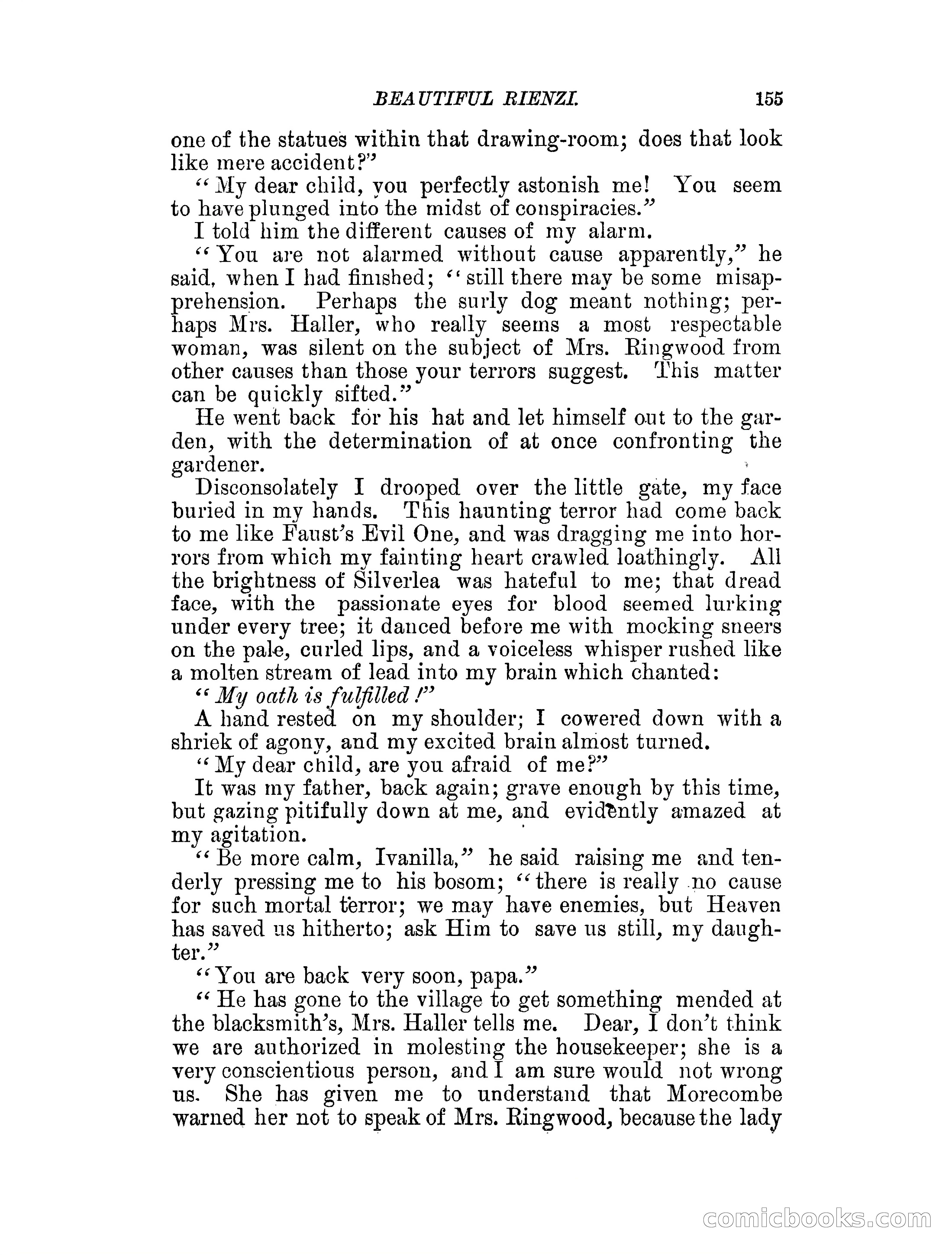 Beautiful Rienzi; or, The secret vendetta — page 160 of 287