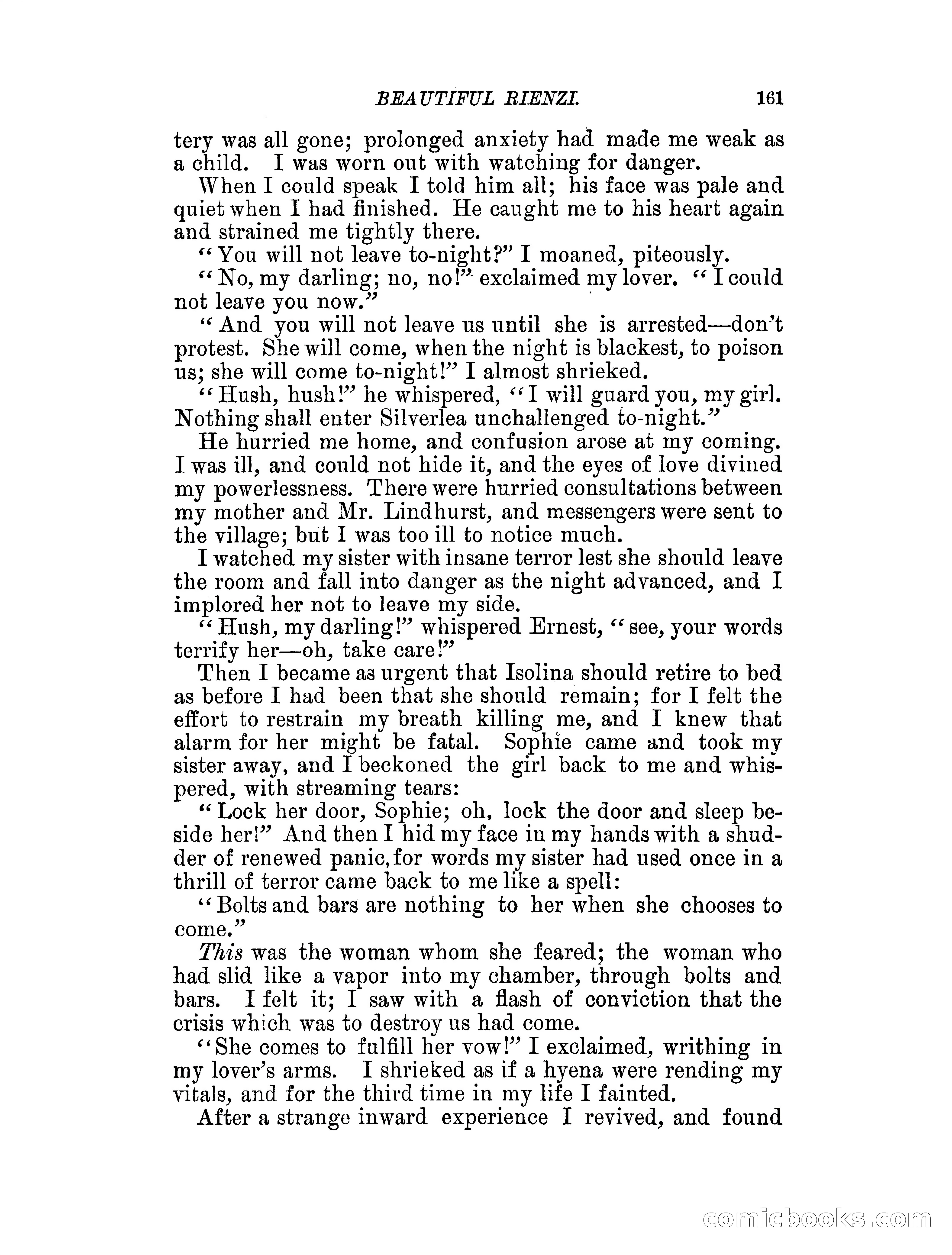 Beautiful Rienzi; or, The secret vendetta — page 166 of 287