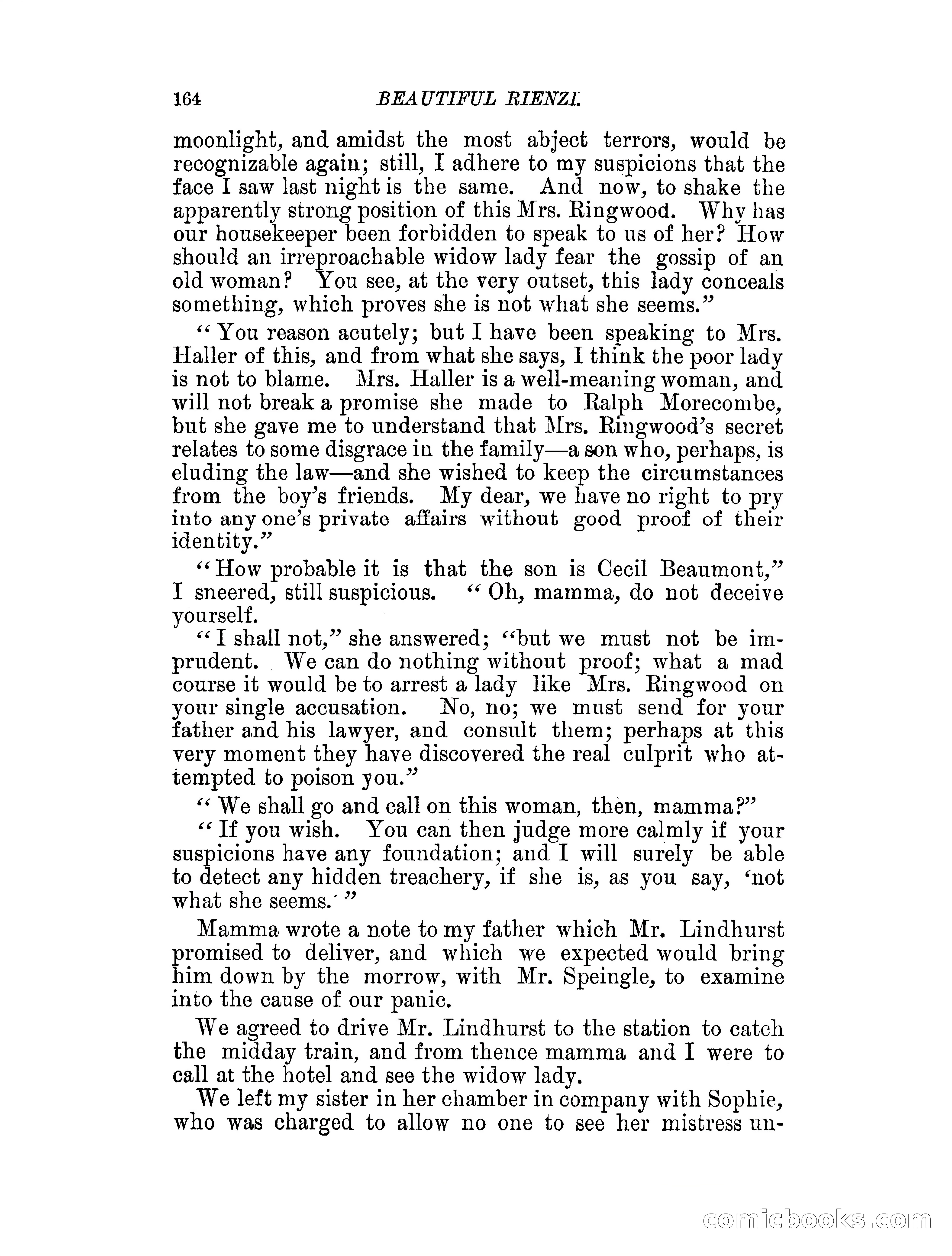 Beautiful Rienzi; or, The secret vendetta — page 169 of 287