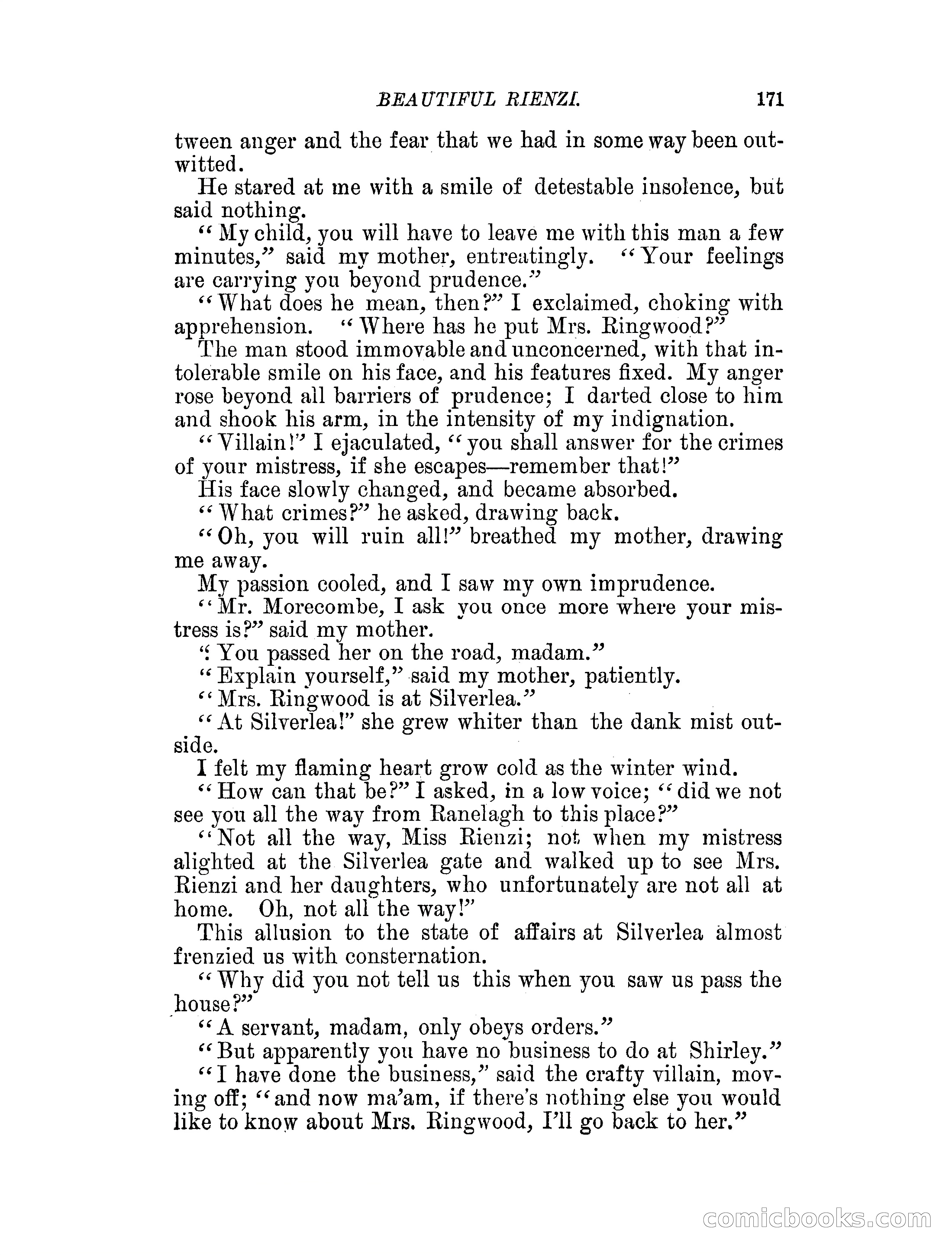 Beautiful Rienzi; or, The secret vendetta — page 176 of 287