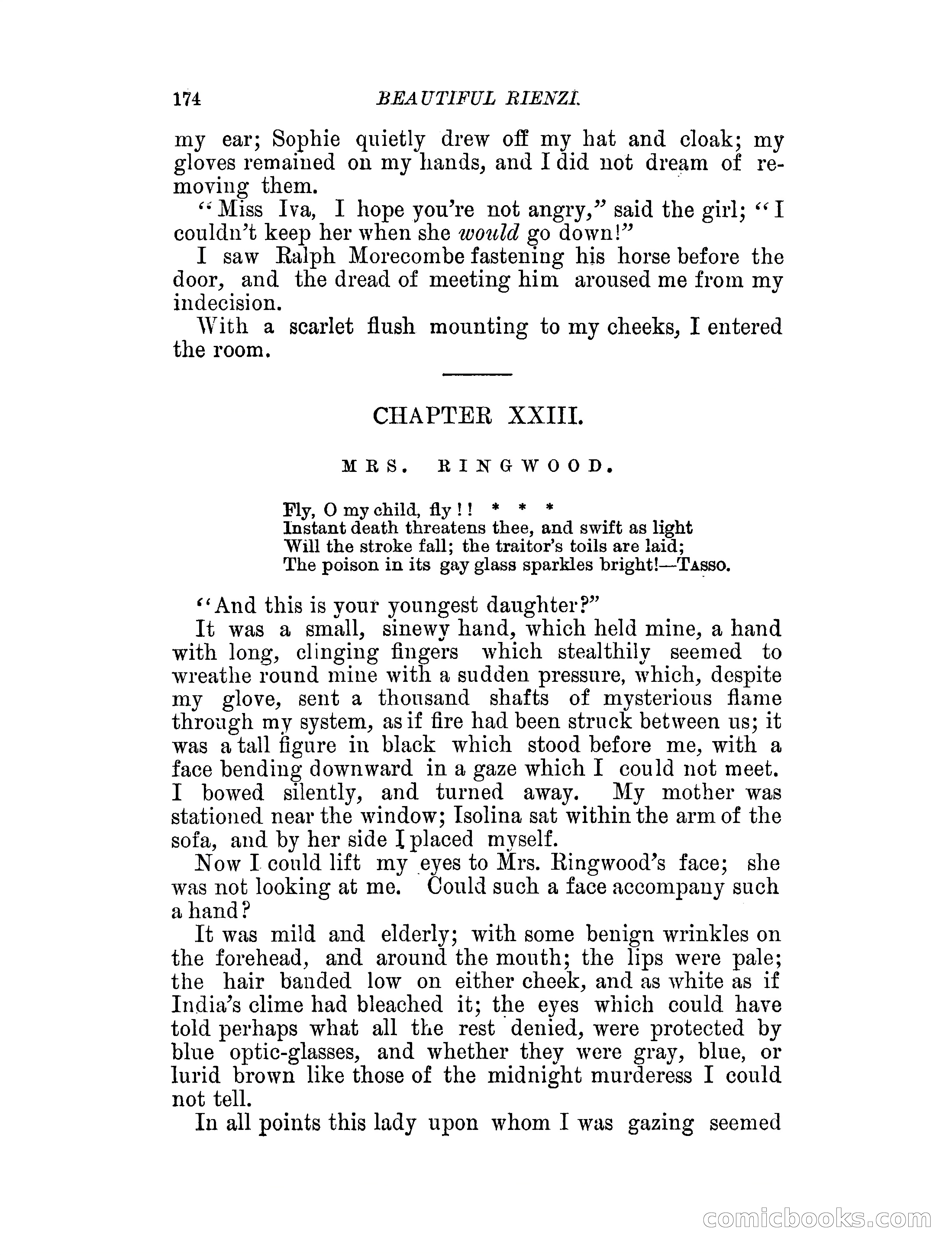 Beautiful Rienzi; or, The secret vendetta — page 179 of 287