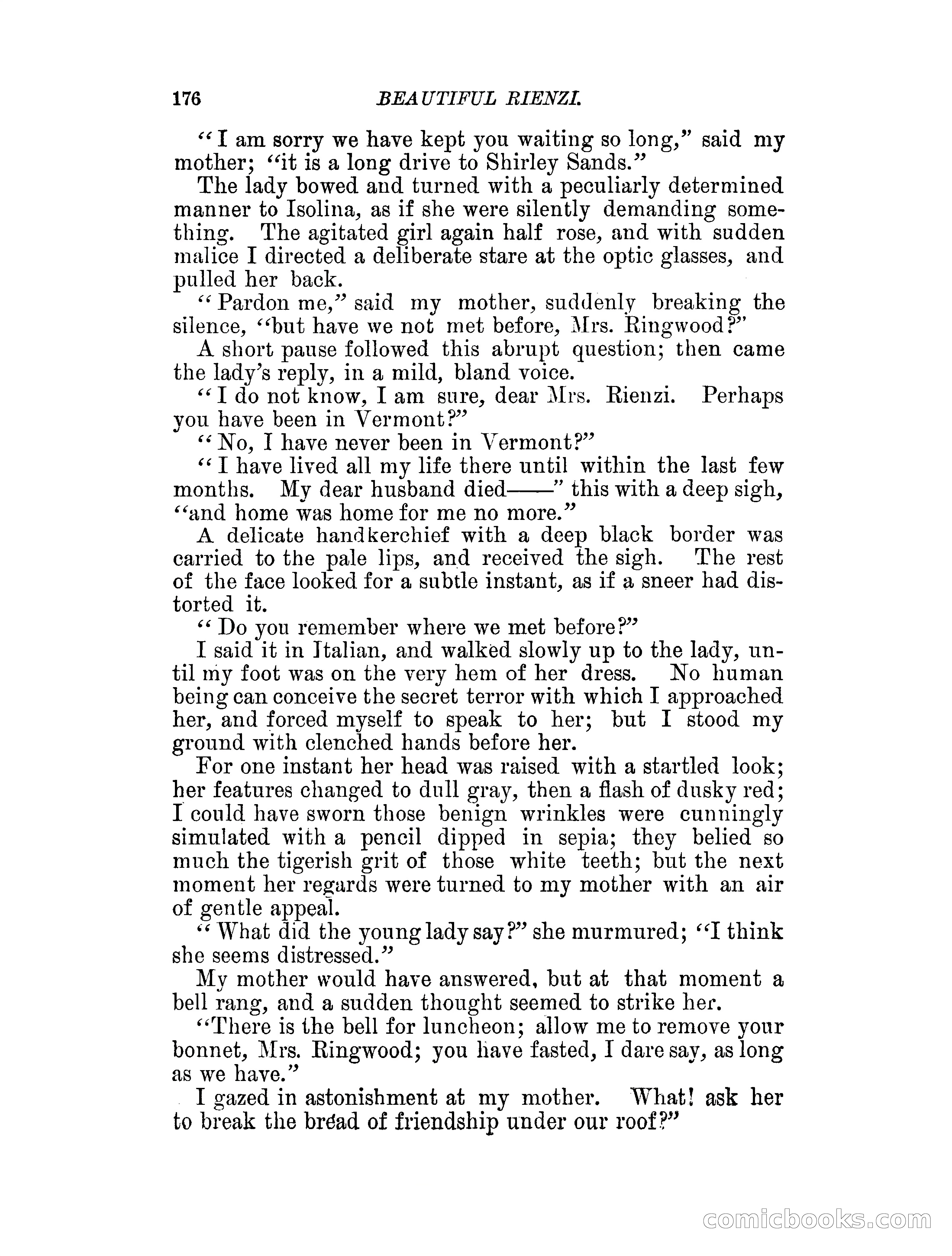 Beautiful Rienzi; or, The secret vendetta — page 181 of 287