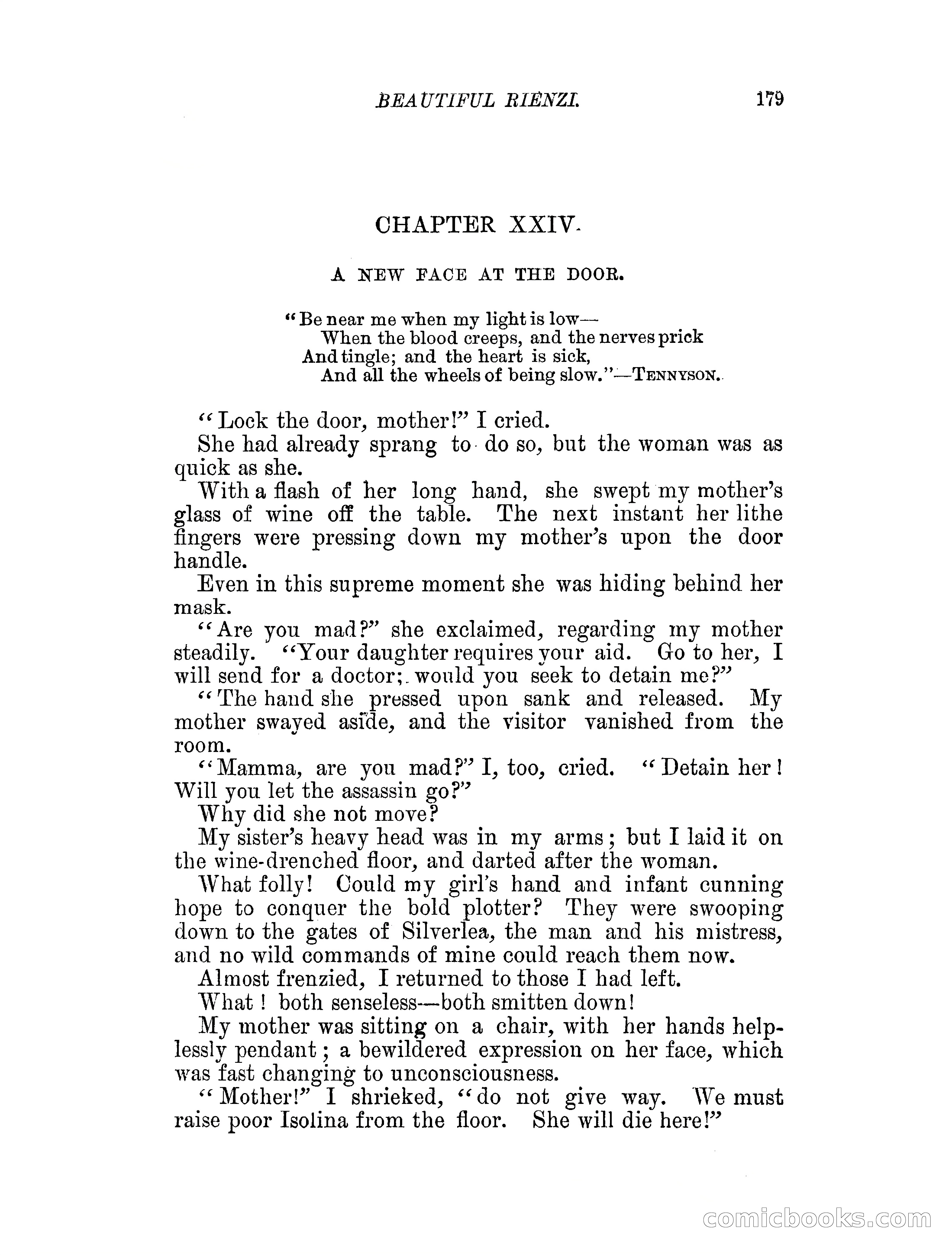 Beautiful Rienzi; or, The secret vendetta — page 184 of 287