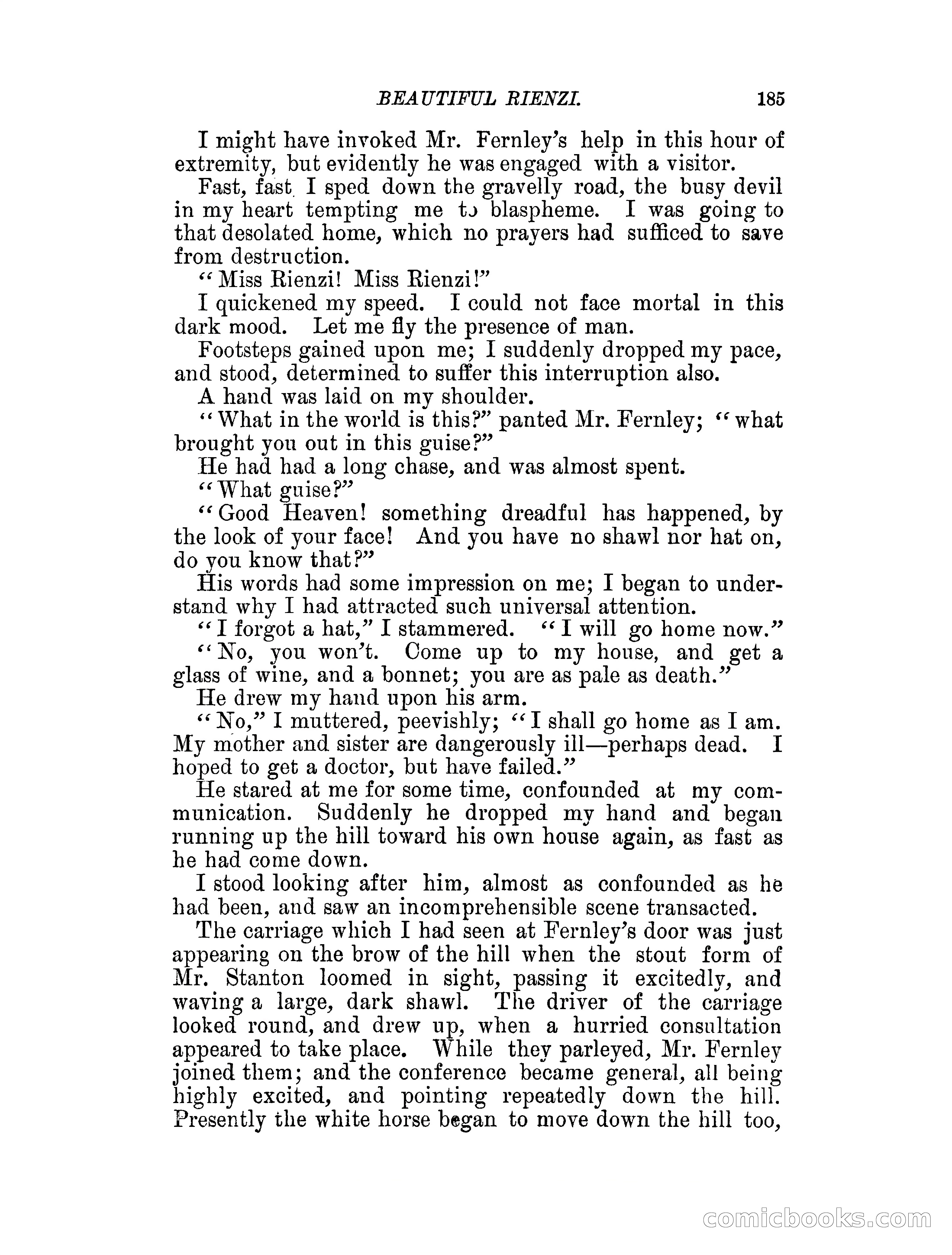 Beautiful Rienzi; or, The secret vendetta — page 190 of 287