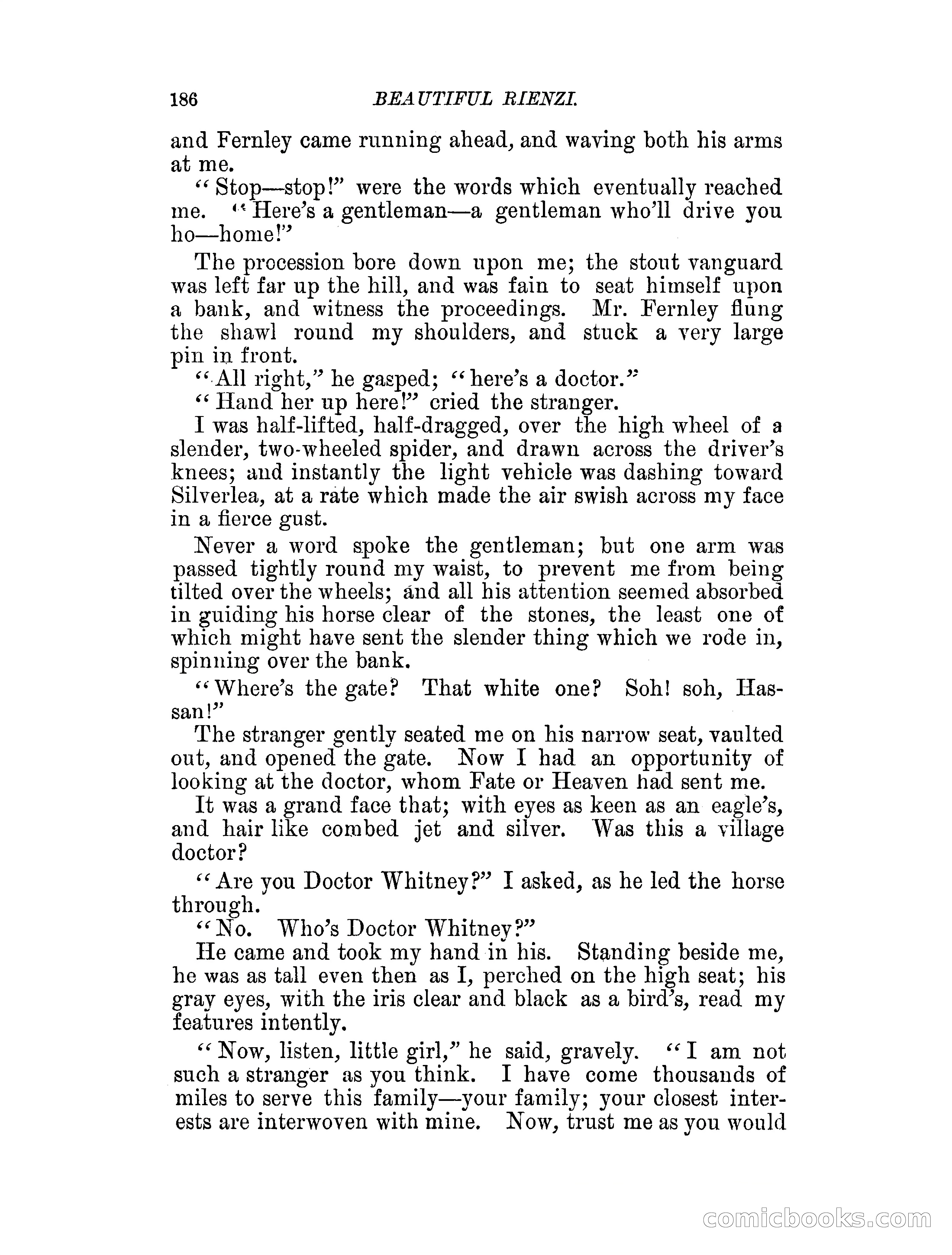 Beautiful Rienzi; or, The secret vendetta — page 191 of 287