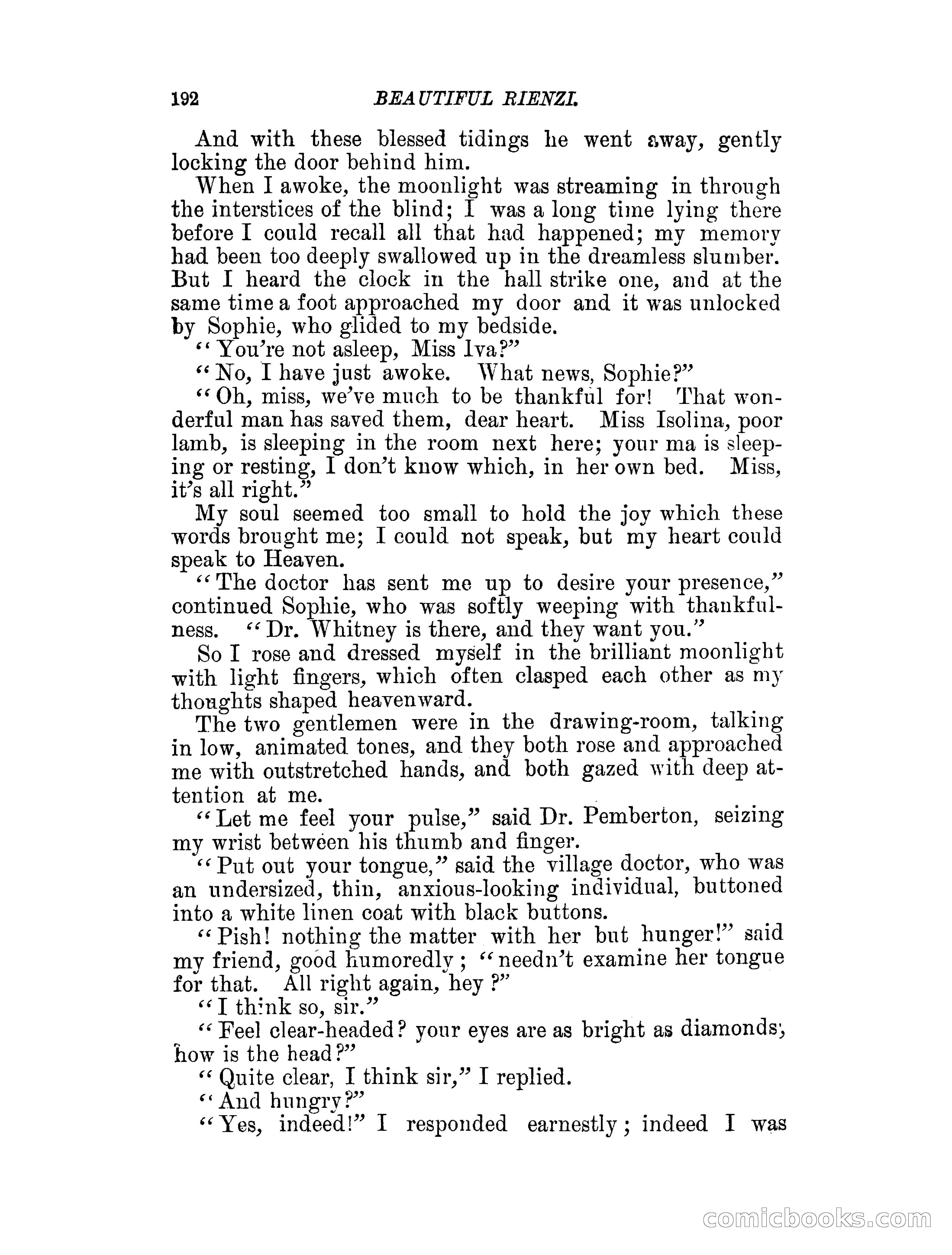 Beautiful Rienzi; or, The secret vendetta — page 197 of 287