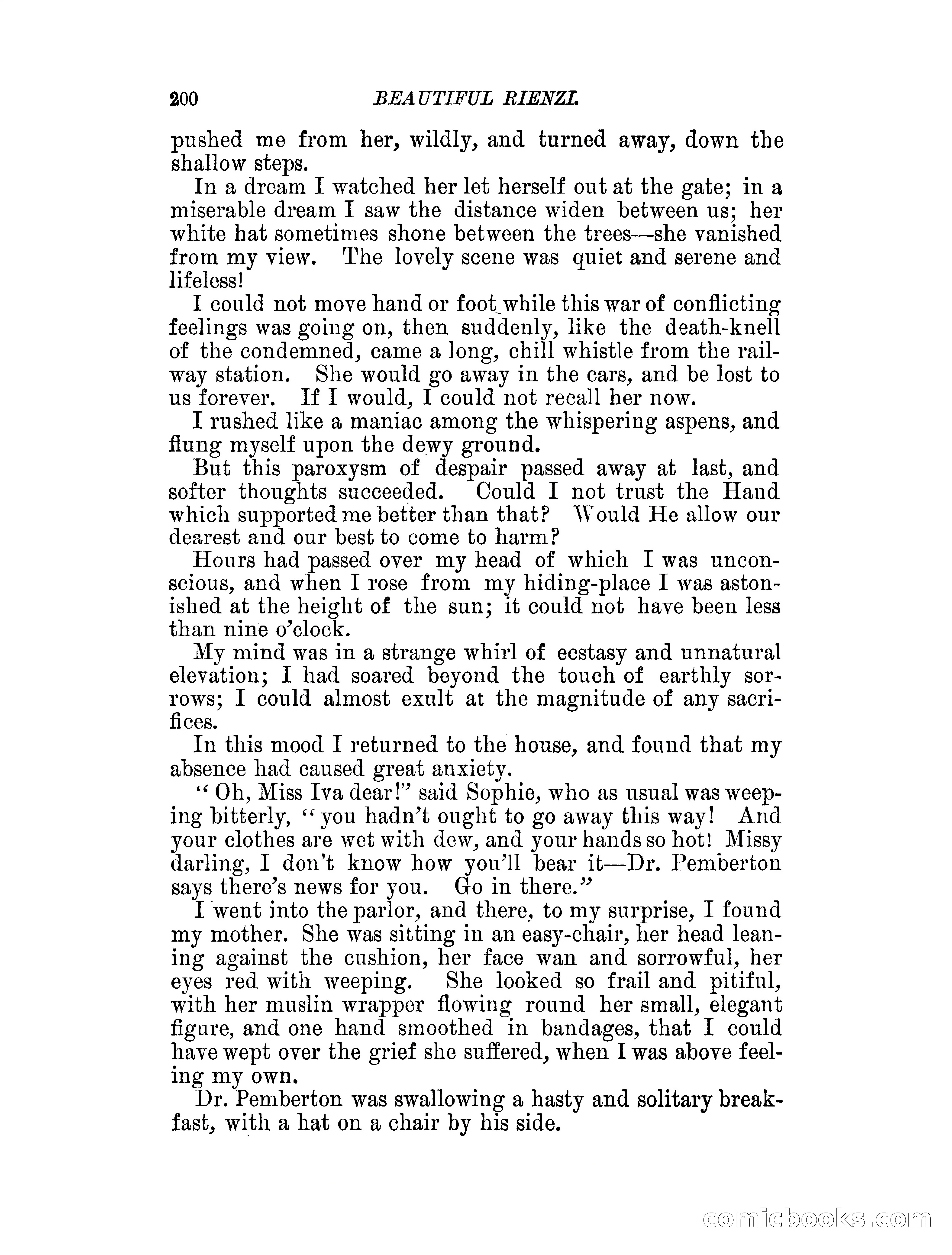 Beautiful Rienzi; or, The secret vendetta — page 205 of 287