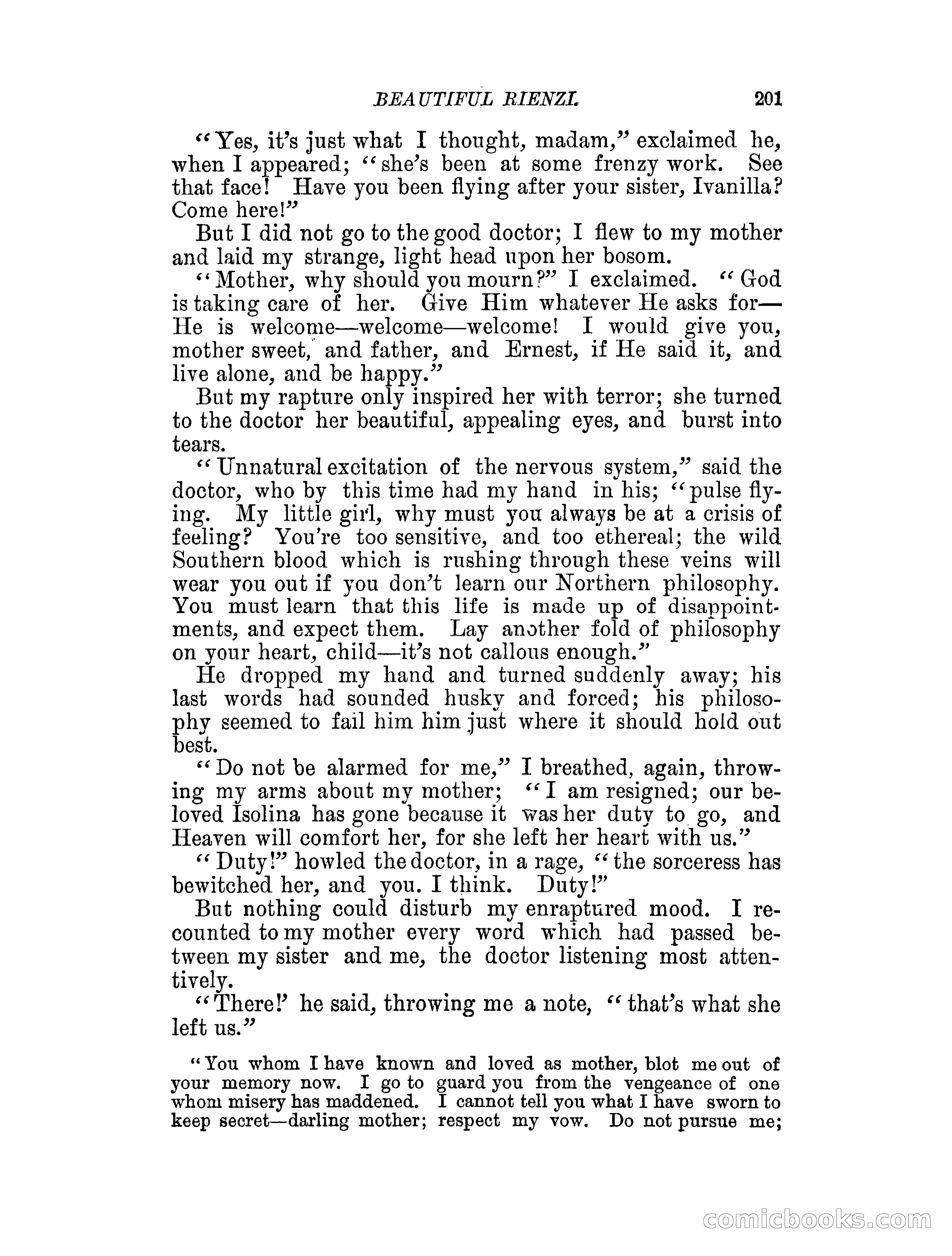 Beautiful Rienzi; or, The secret vendetta — page 206 of 287