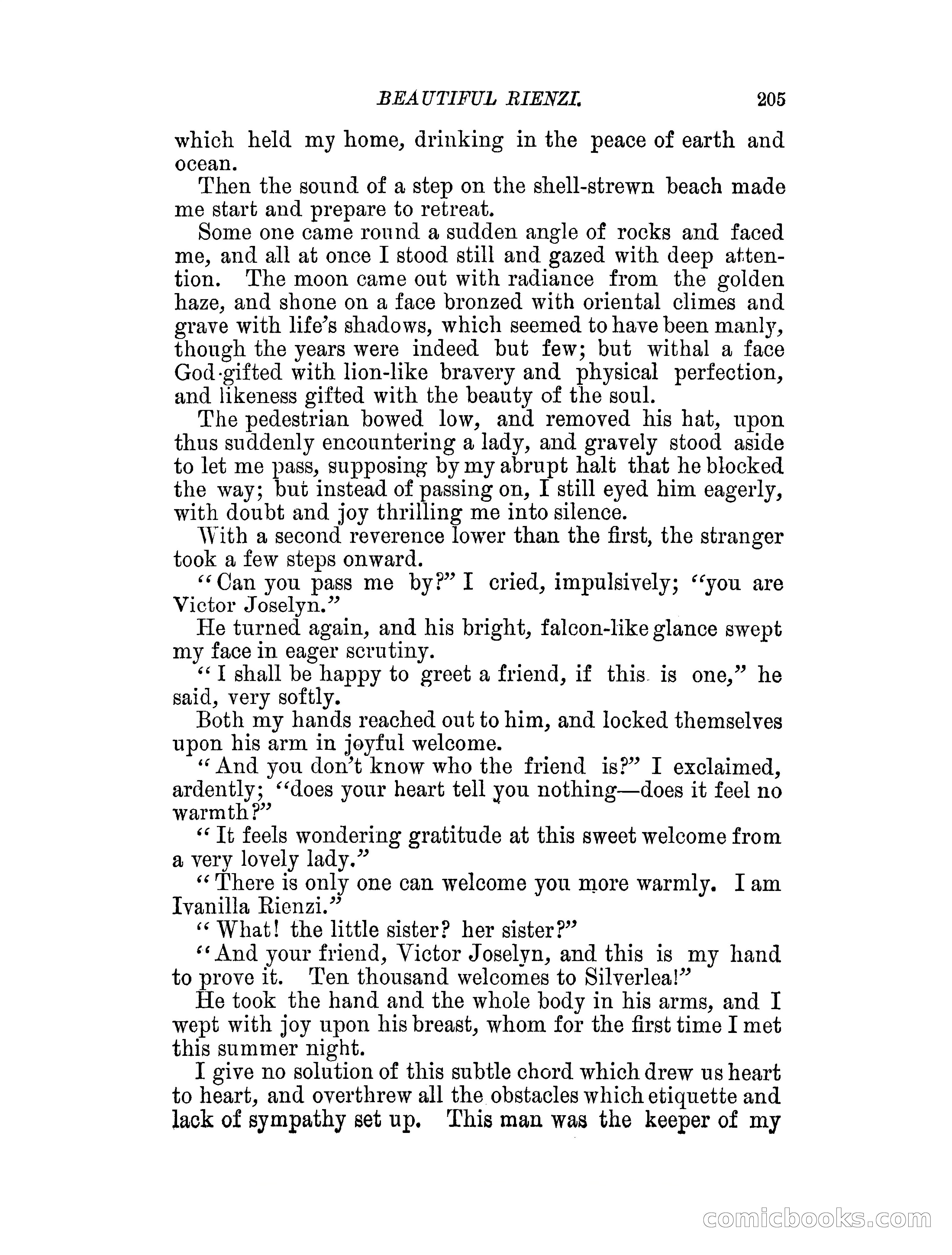 Beautiful Rienzi; or, The secret vendetta — page 210 of 287