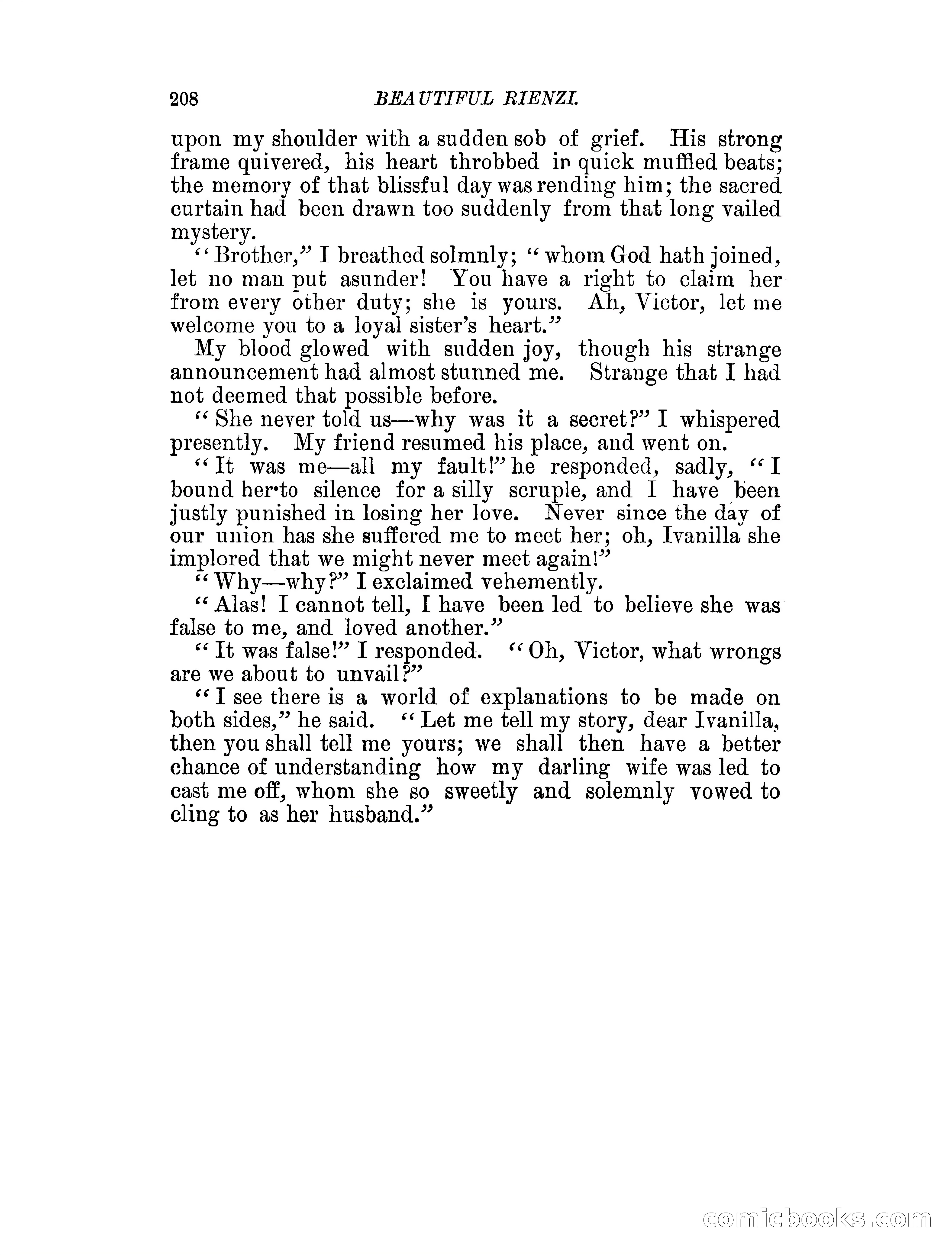 Beautiful Rienzi; or, The secret vendetta — page 213 of 287