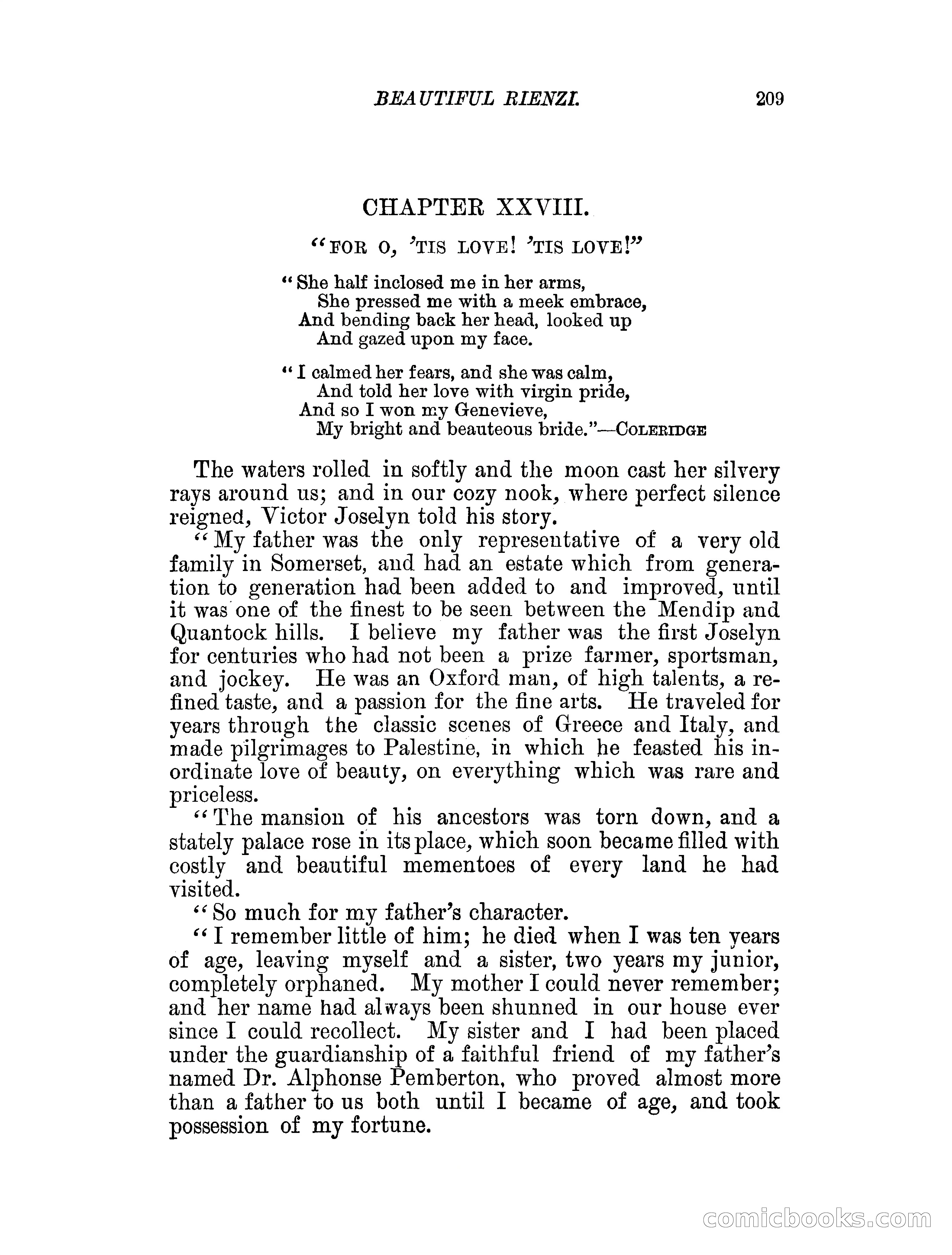 Beautiful Rienzi; or, The secret vendetta — page 214 of 287