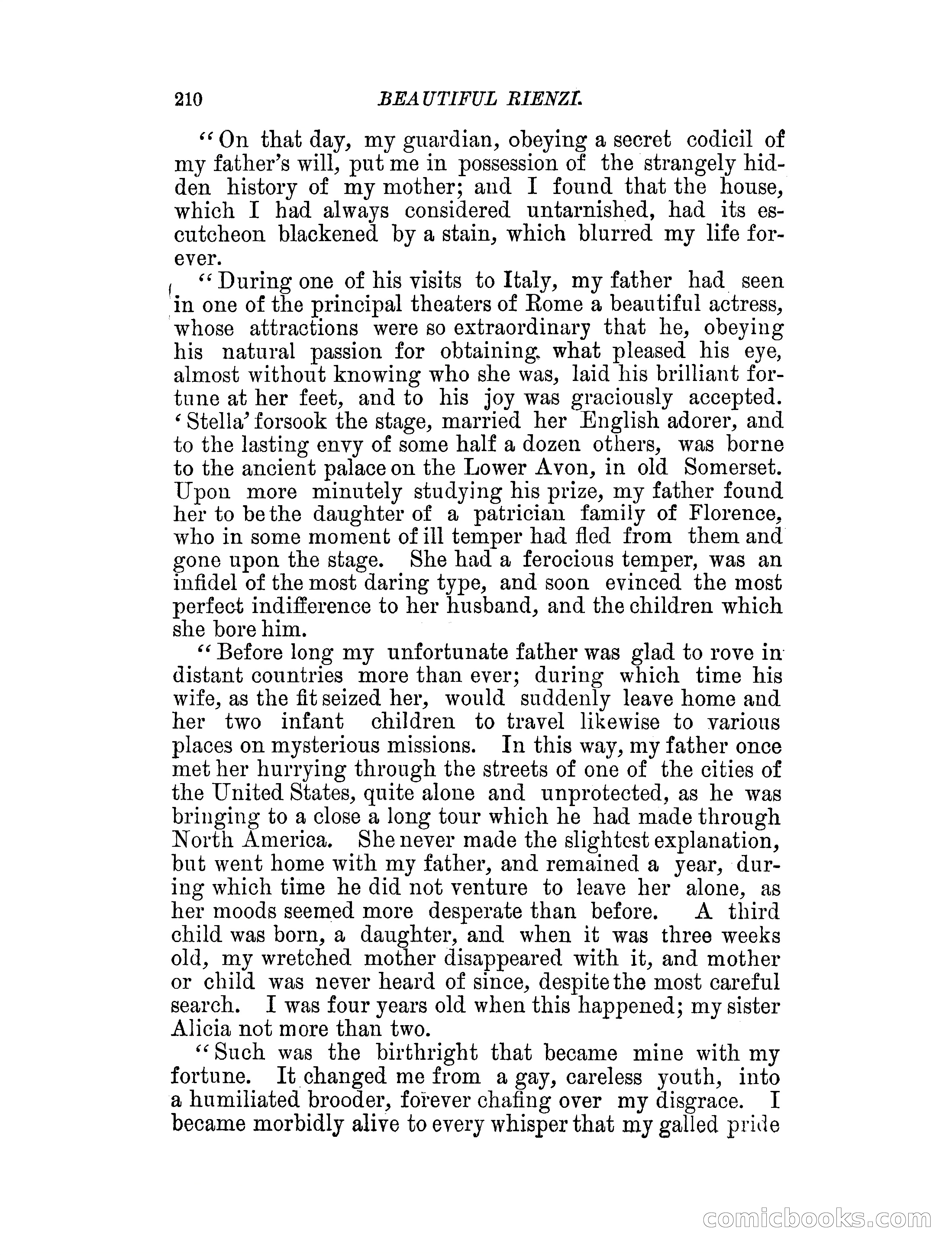 Beautiful Rienzi; or, The secret vendetta — page 215 of 287