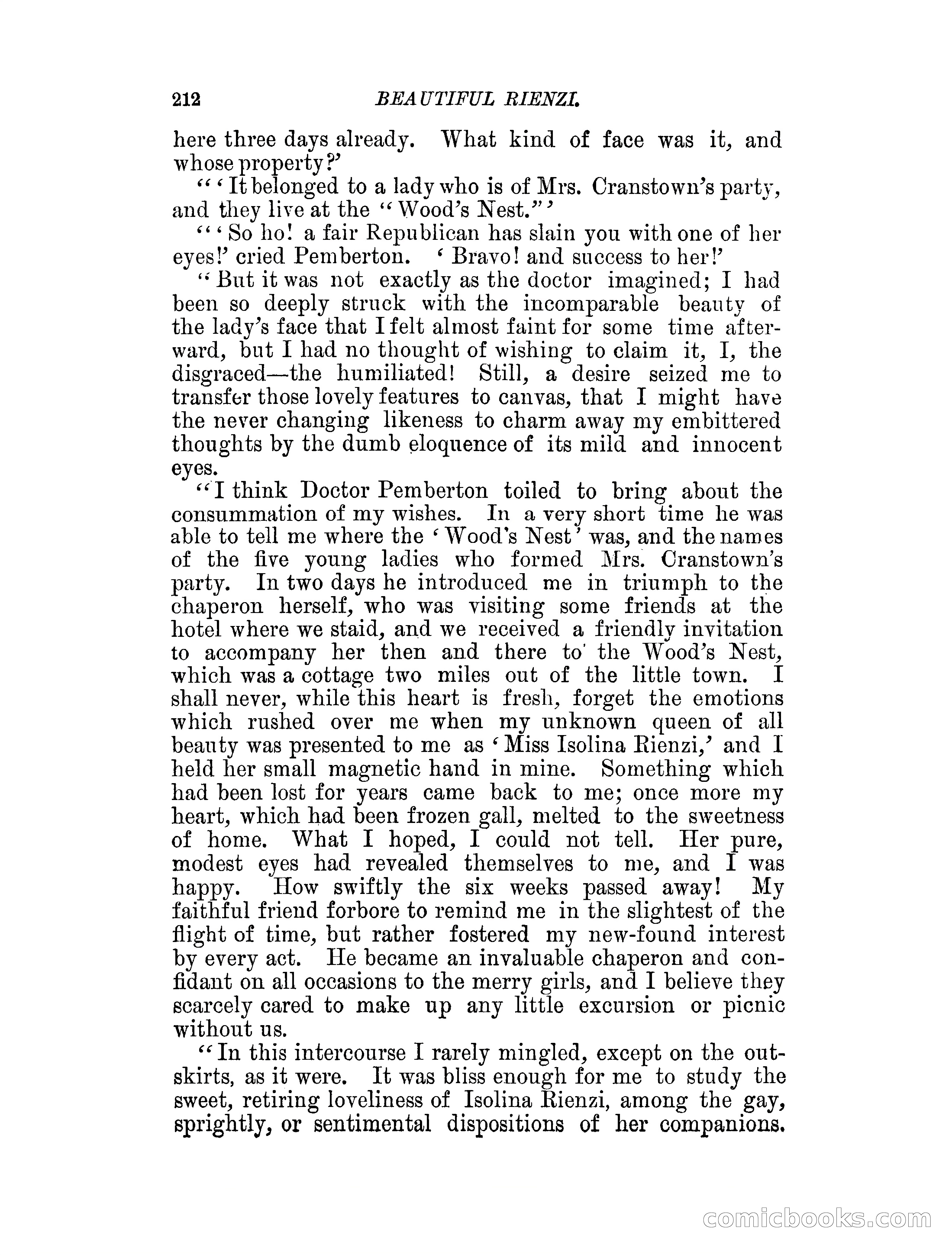Beautiful Rienzi; or, The secret vendetta — page 217 of 287