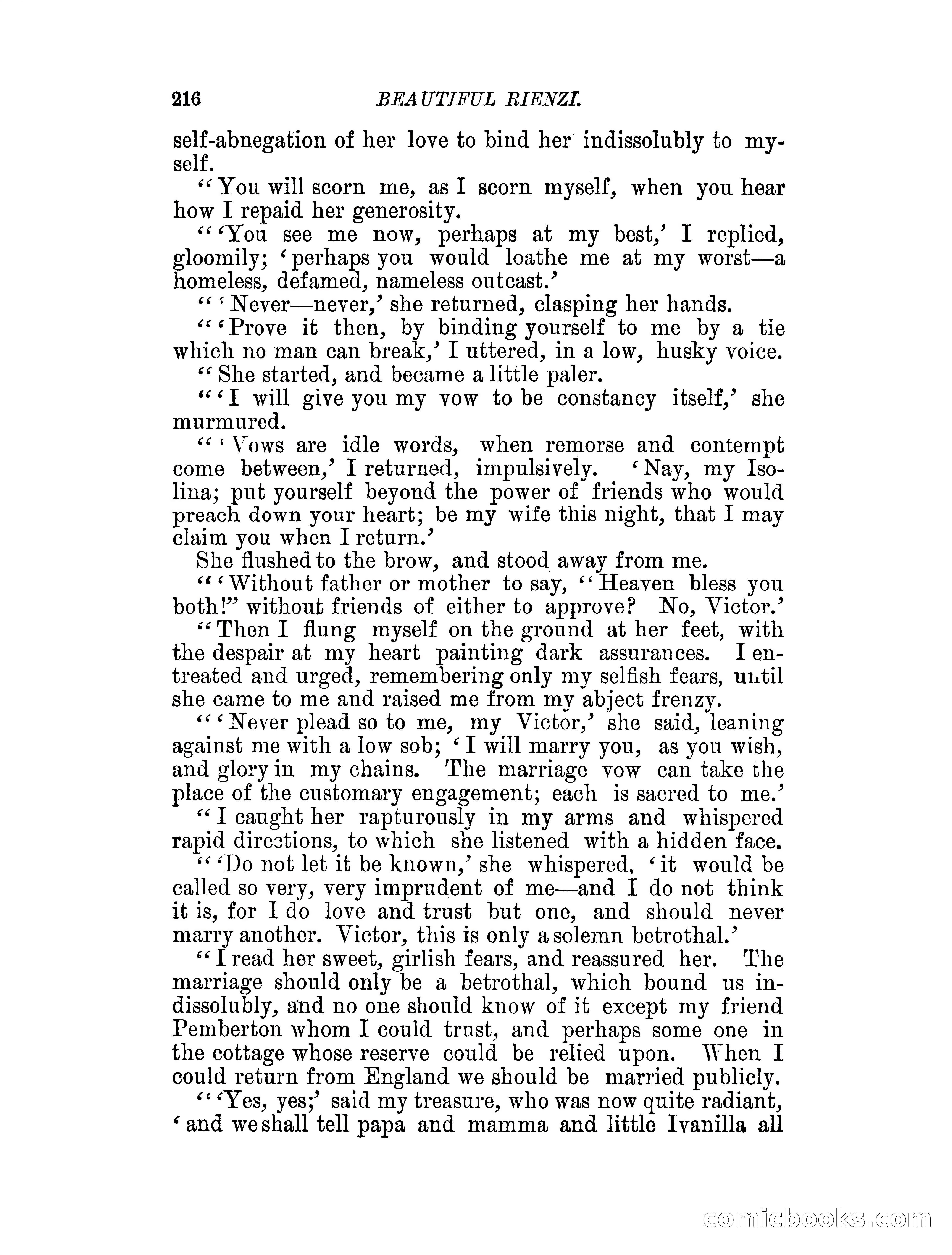 Beautiful Rienzi; or, The secret vendetta — page 221 of 287
