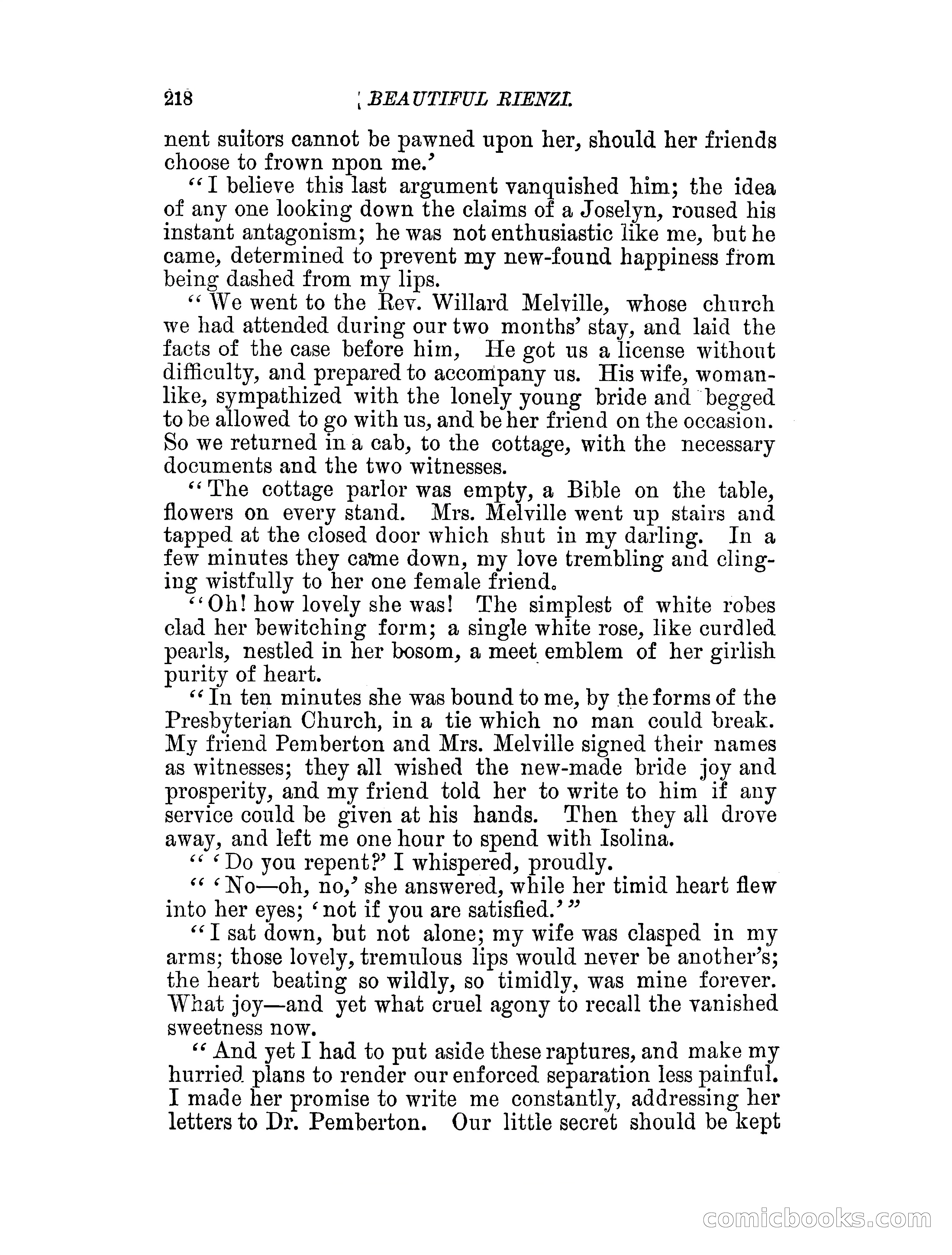 Beautiful Rienzi; or, The secret vendetta — page 223 of 287